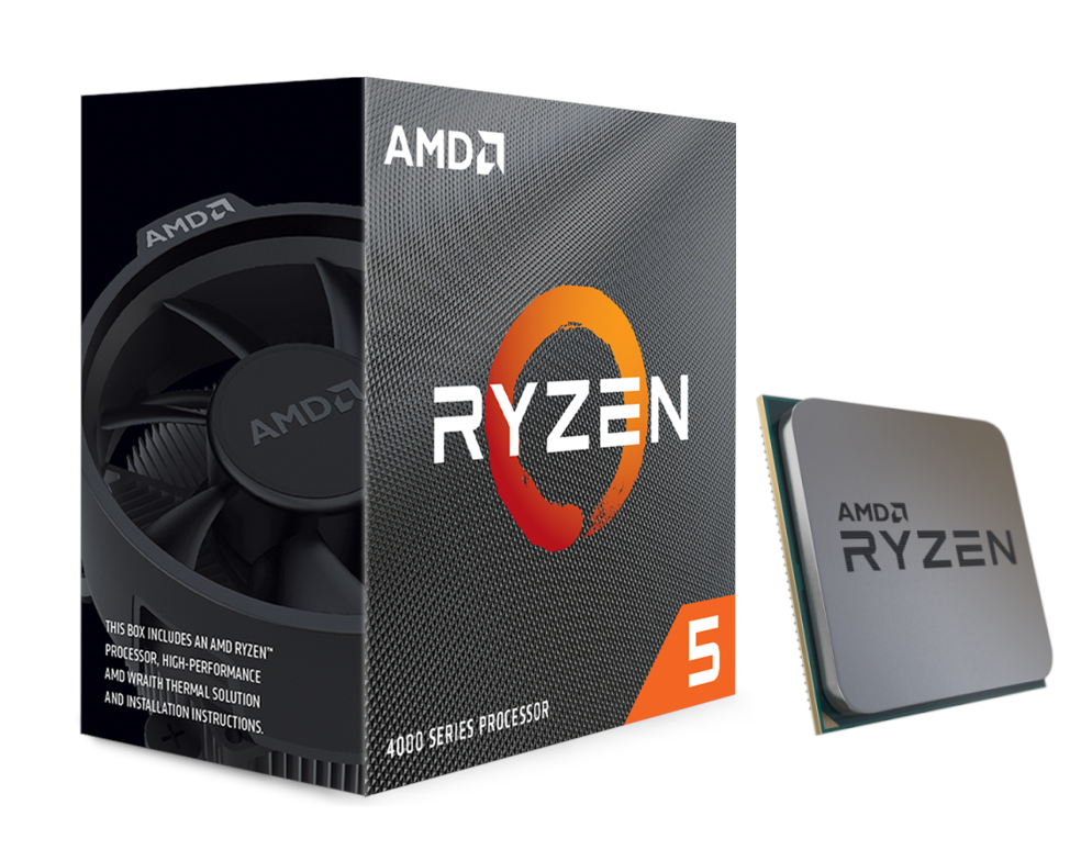 Amd Ryzen 5 4500 Wraith Stealth Cpu - 6 Kerne - 3.6 Ghz - Amd Am4 - Amd Boxed (Mit Kühler)