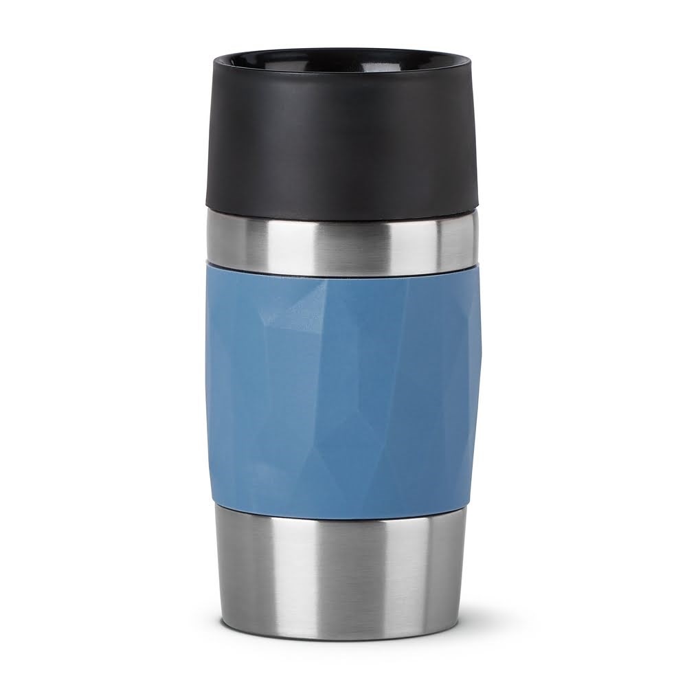 Tefal Travel Mug Compact 0.3L Blue - Kuechenzubehoer N2160210