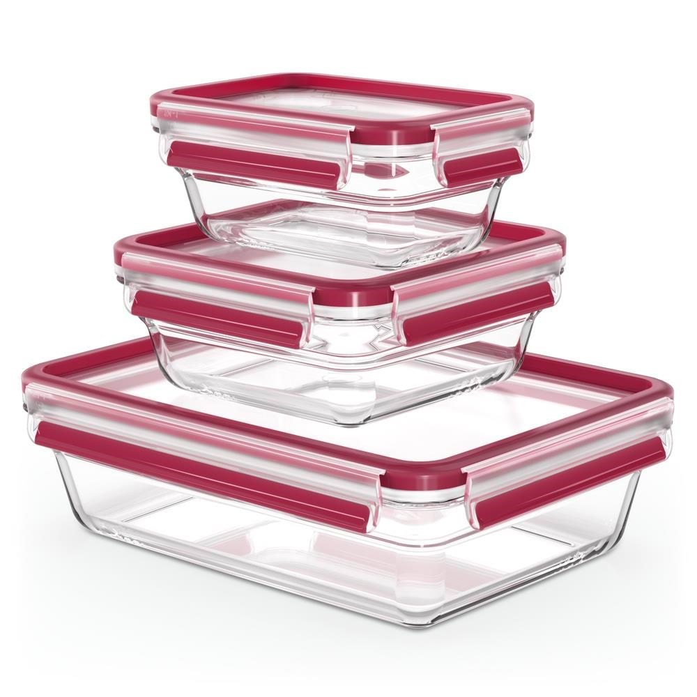 Tefal Masterseal Glass 3pcs Set - Andere Kuechengeraete