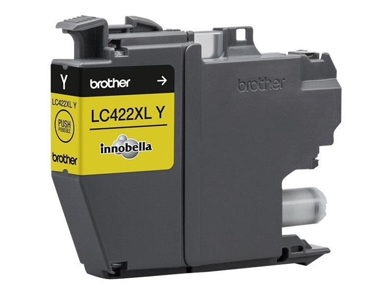 Brother LC 422xly - High Yield - Yellow Ink - Druckerzubehoer Tinte Toner