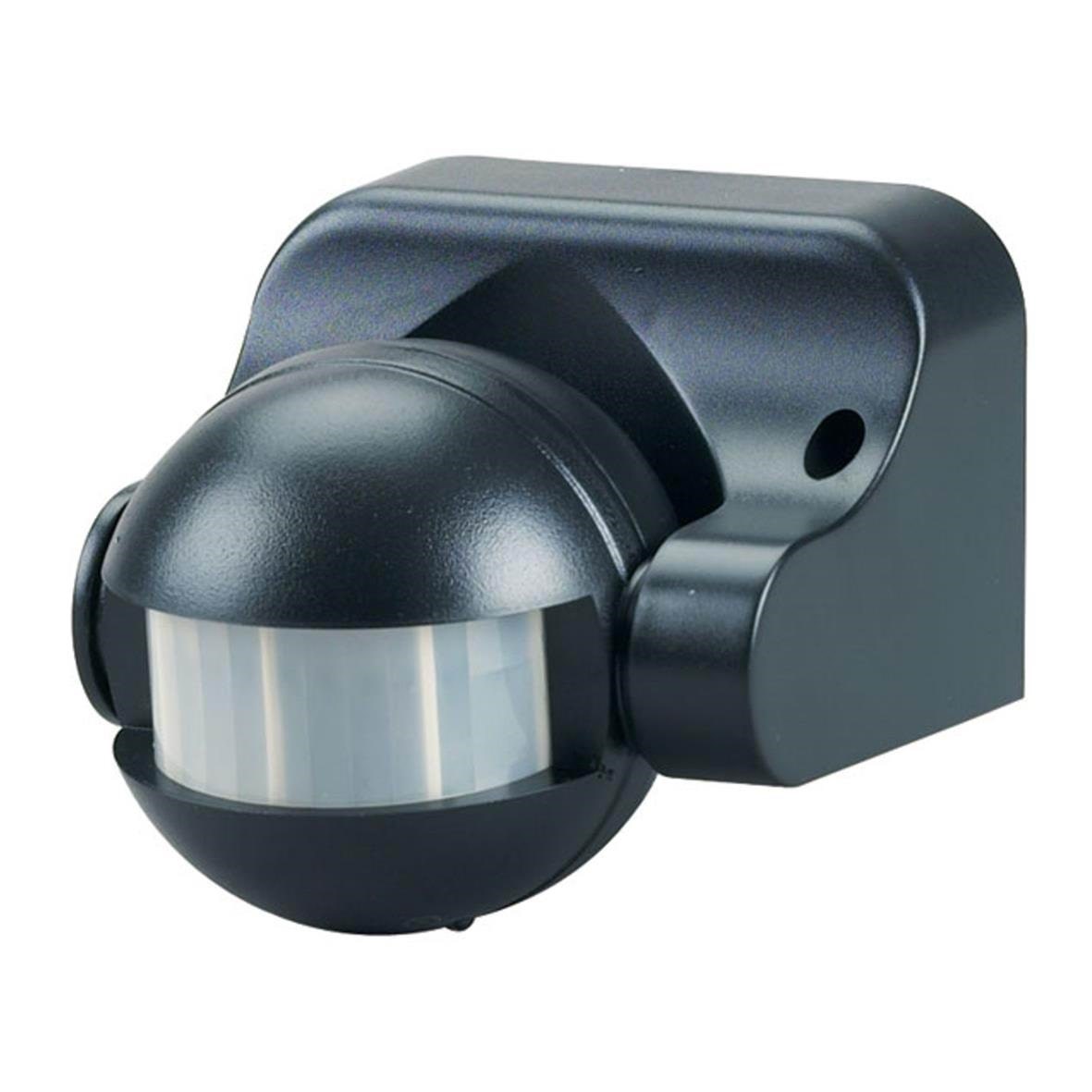 Gripo Motion Sensor 180° Ip44, Black - Bewegungssensoren Und Daemmerungsschalter 5709119110352
