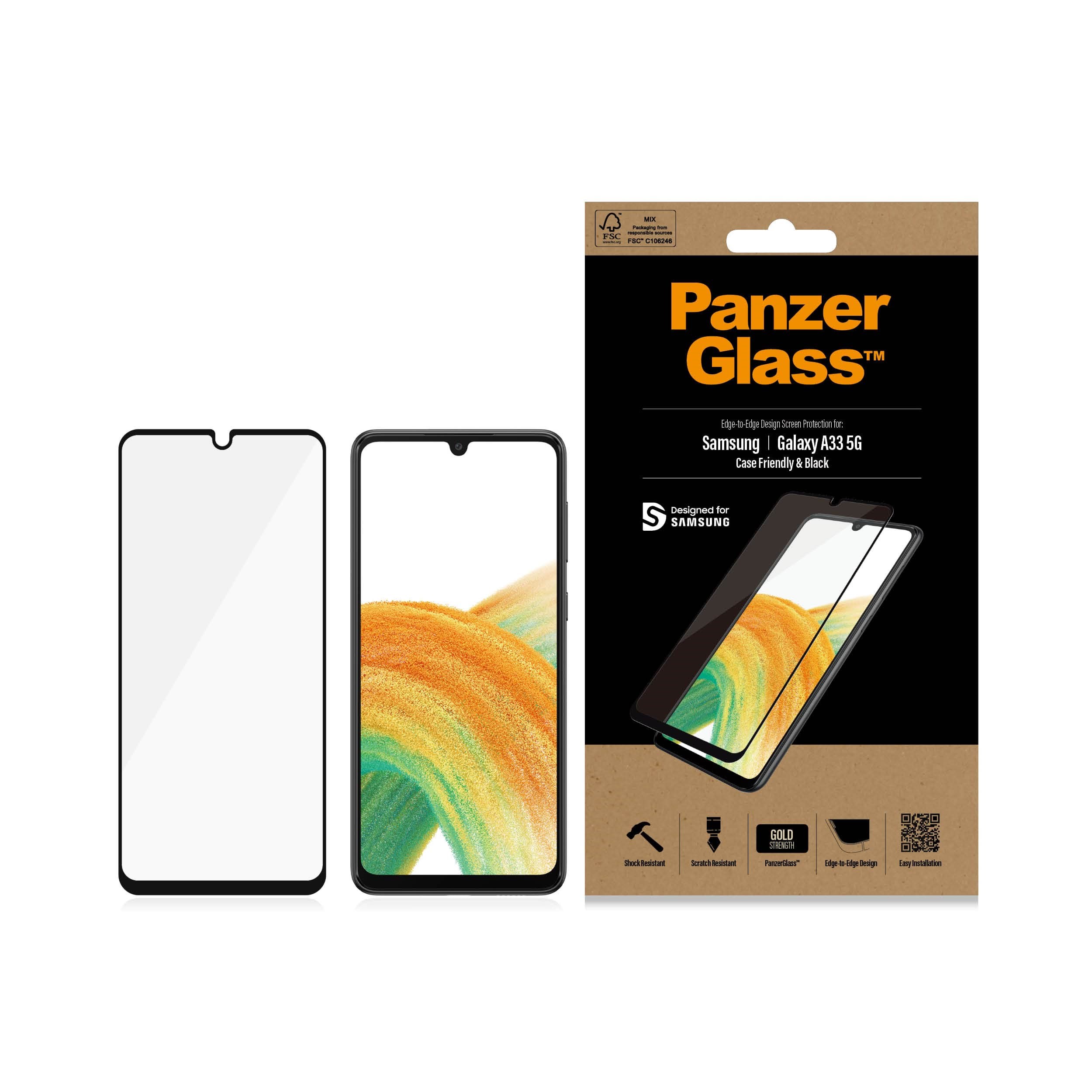 Panzerglass Screen Protector Samsung Galaxy A33 5G - Handys Schutzfolie