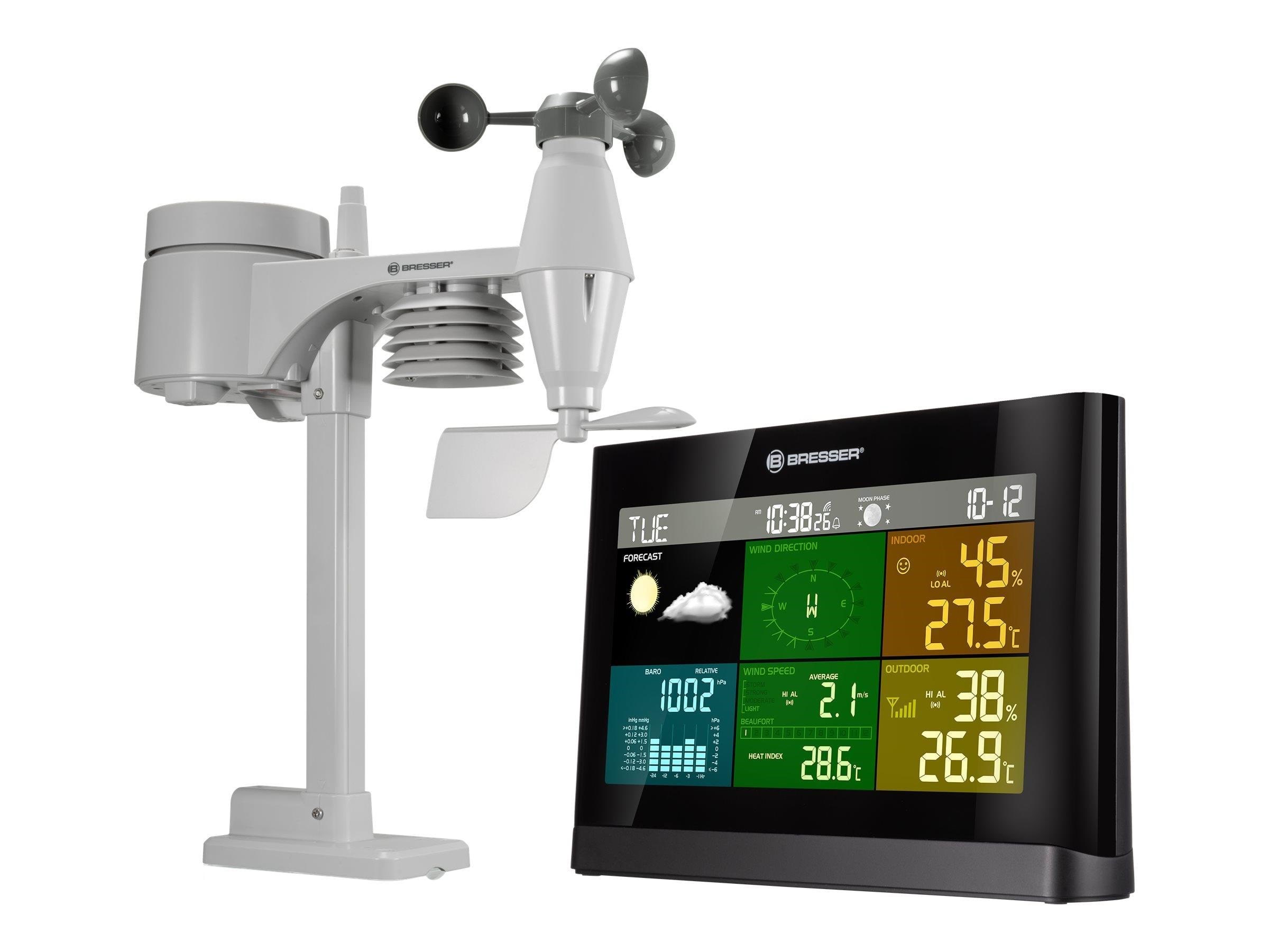Bresser Optics Bresser 5-in-1 Comfort - Weather Station - Smart Home