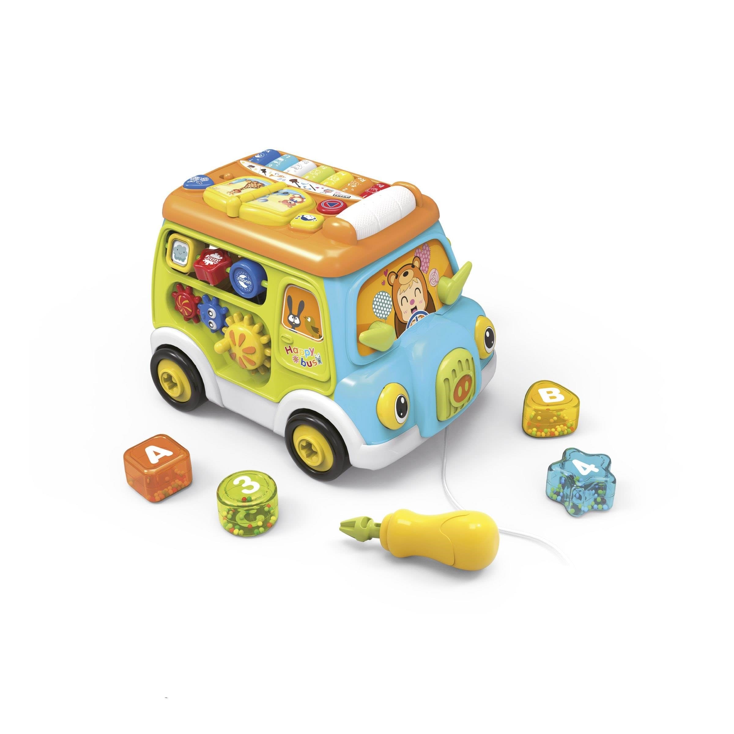 Scandinavian Baby Products Activity Musical Bus - Baby Spielzeug