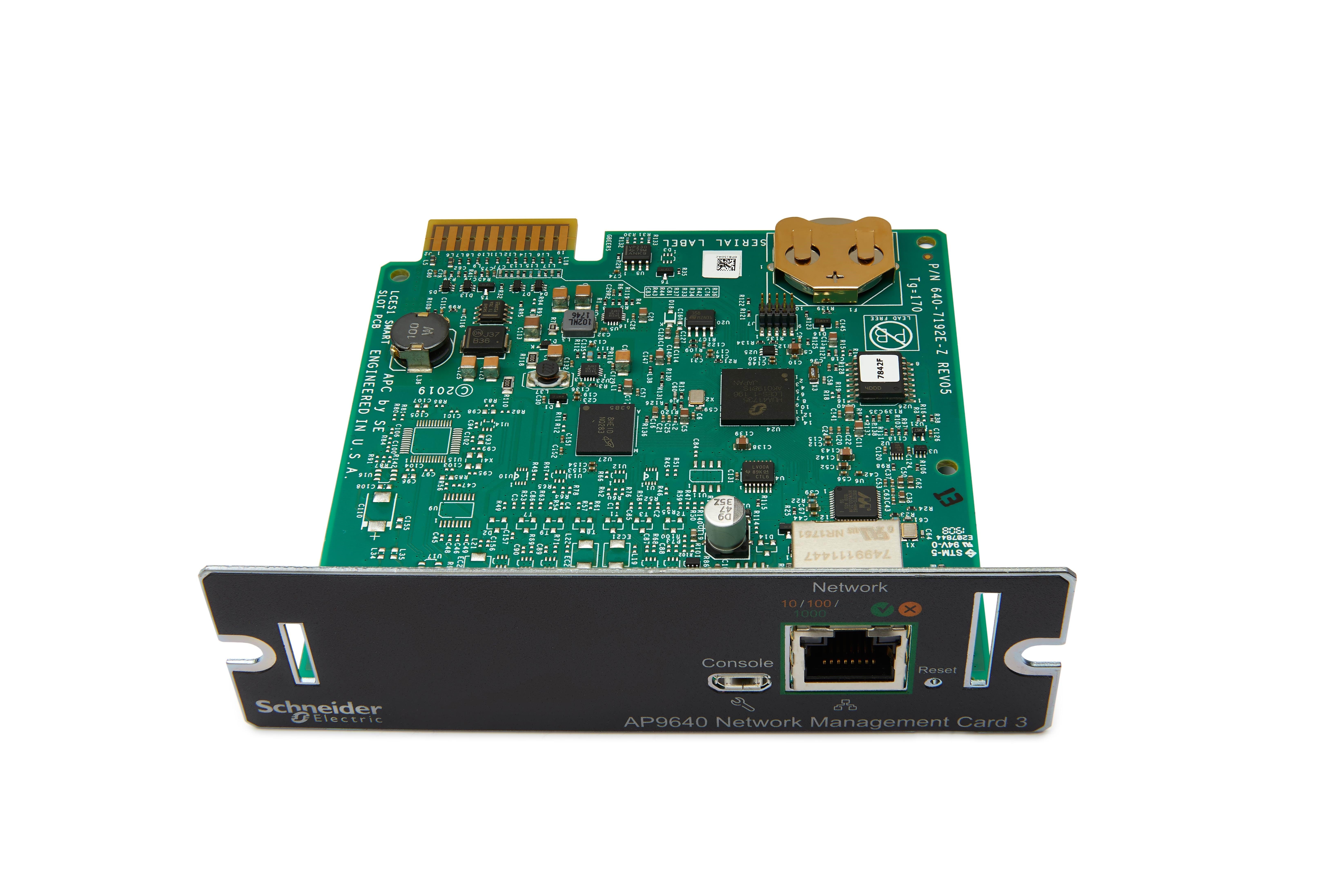 Apc Network Management Card 3 With Powerchute Network Shutdown / Ap9640 - Netzwerkadapter Netzkarte Druckserver Usw