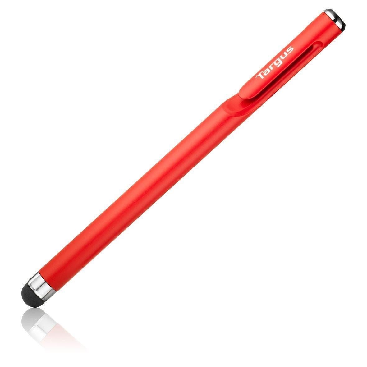Targus Antimicrobial Smooth Stylus Pen For Smartphones And Touchscreens - Red - Handys Anderes Zubehoer Amm16501amgl