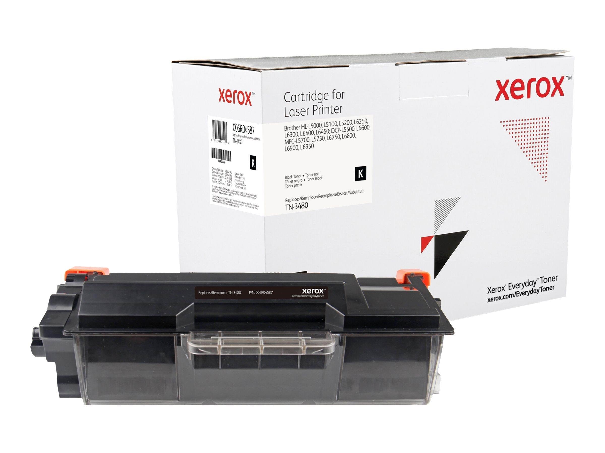 Xerox 006r04587 - Black Toner | Compatible | Alternative Tn3480 | Laser Toner - Druckerzubehoer Tinte Toner Schwarz