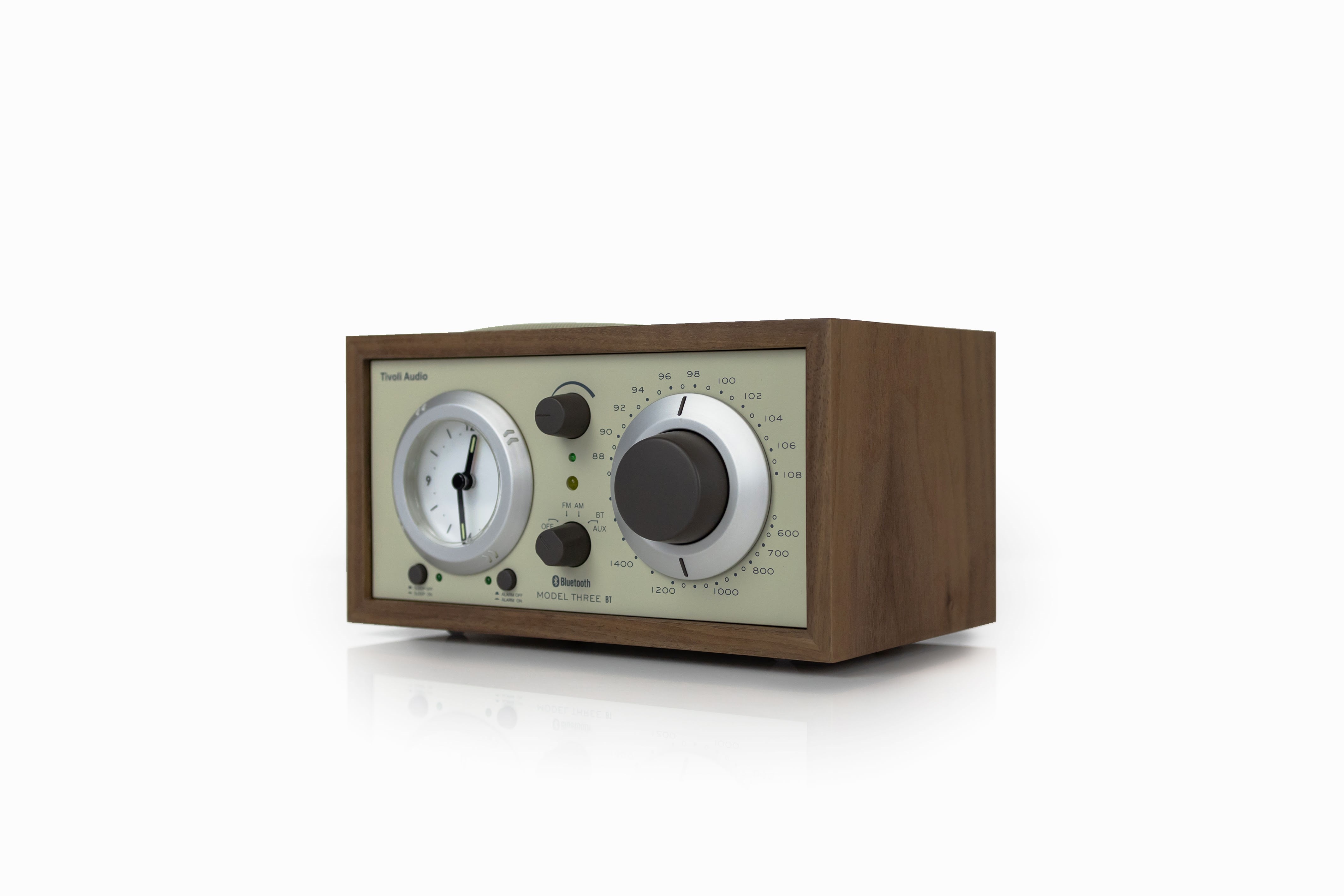 Tivoli Audio Model Three BT - Am/fm - Walnuss - Dab Netzwerk Und Radiowecker M3bt-0697-row
