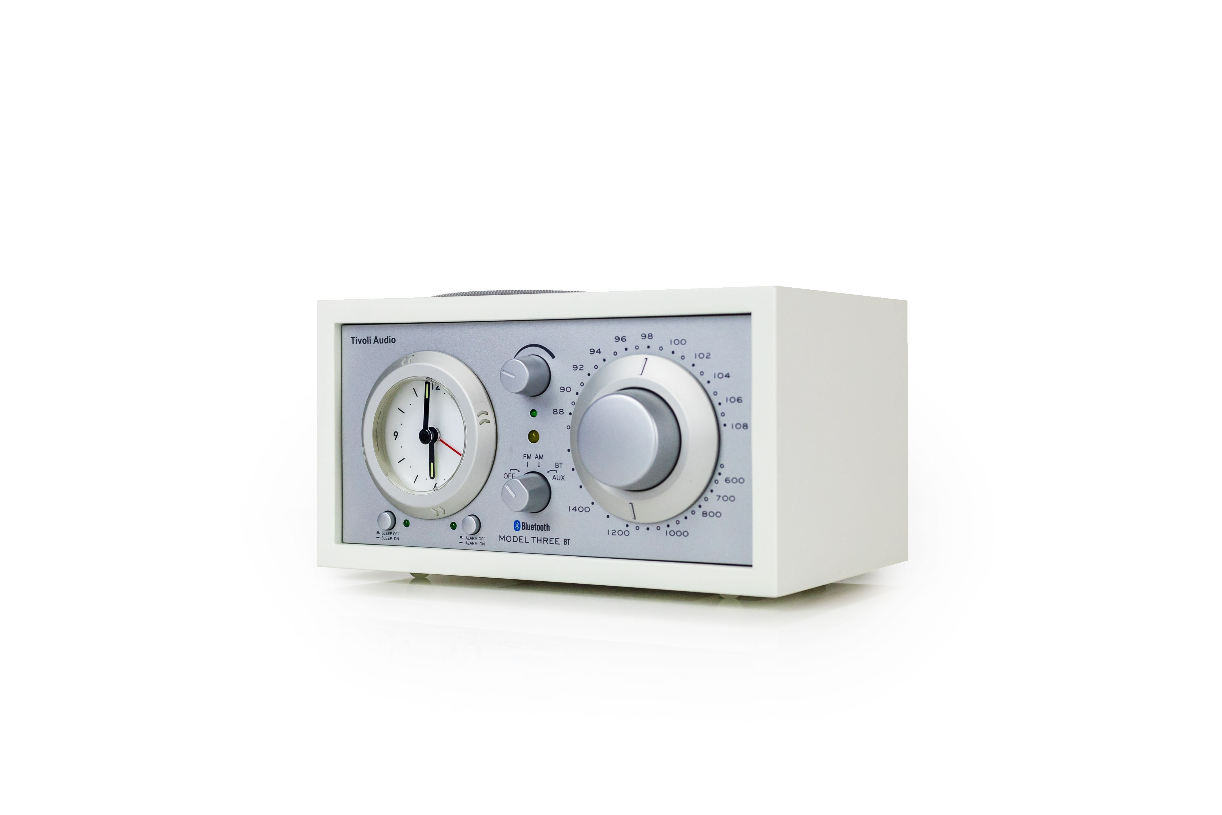 Tivoli Audio Model Three BT - Am/fm - Weiß - Dab Netzwerk Und Radiowecker M3bt-0699-row