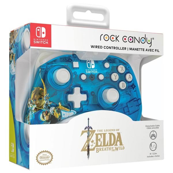 Pdp Rock Candy Wired Controller - Berry Brave Link - Wired Controller - Nintendo Switch - Gaming Zubehoer 500-181-eu-lnk