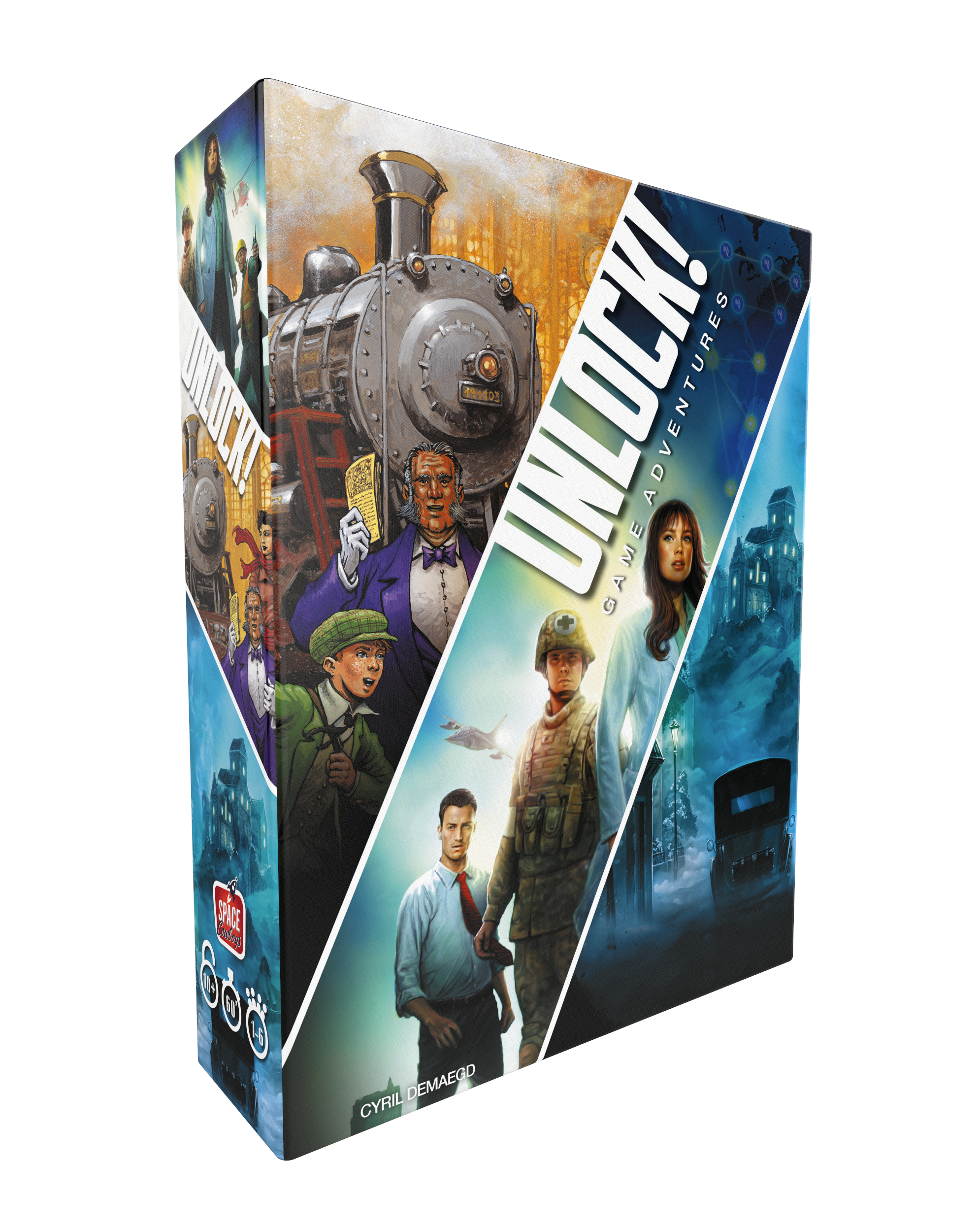 Asmodee Unlock 10 Game Adventures (EN) - Brettspiele Amdunlock10