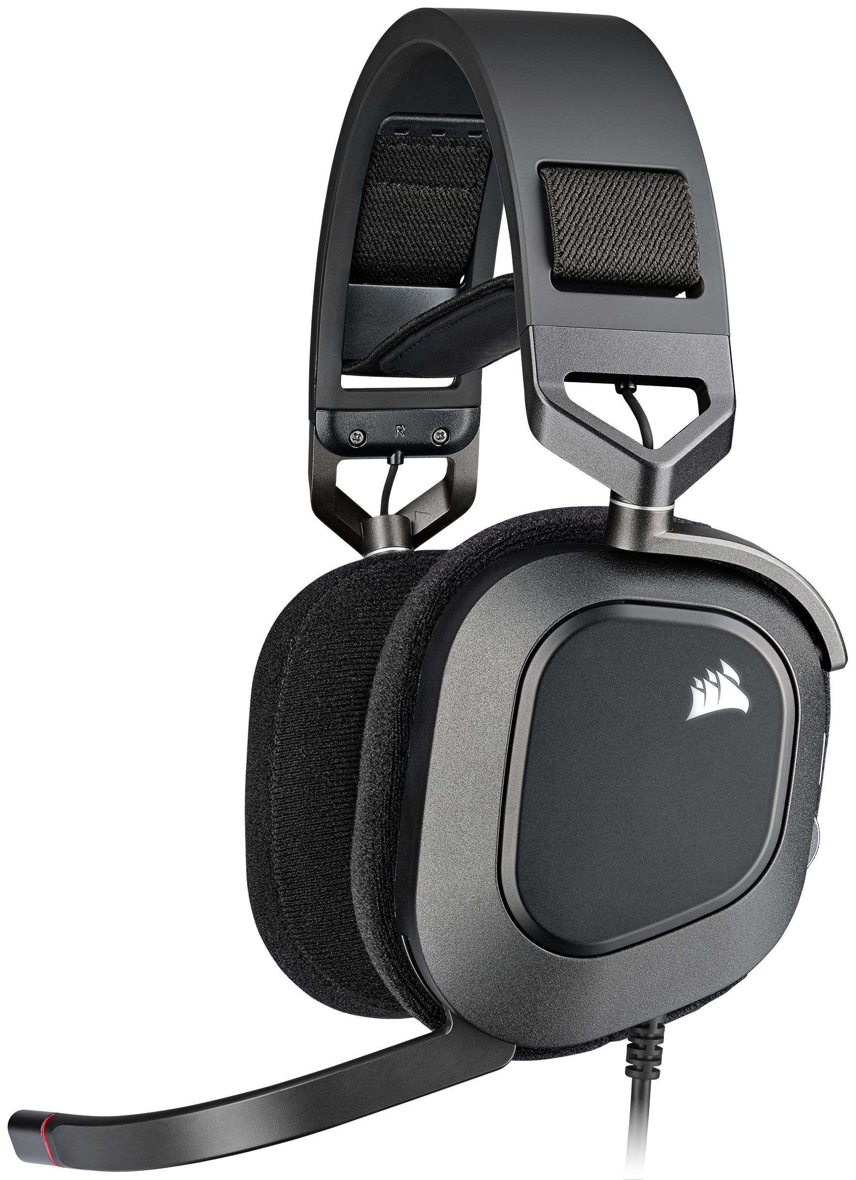Kopfhörer - Corsair Hs80 Rgb Usb Premium Gaming Headset - Carbon - Kopfhoerer/headsets