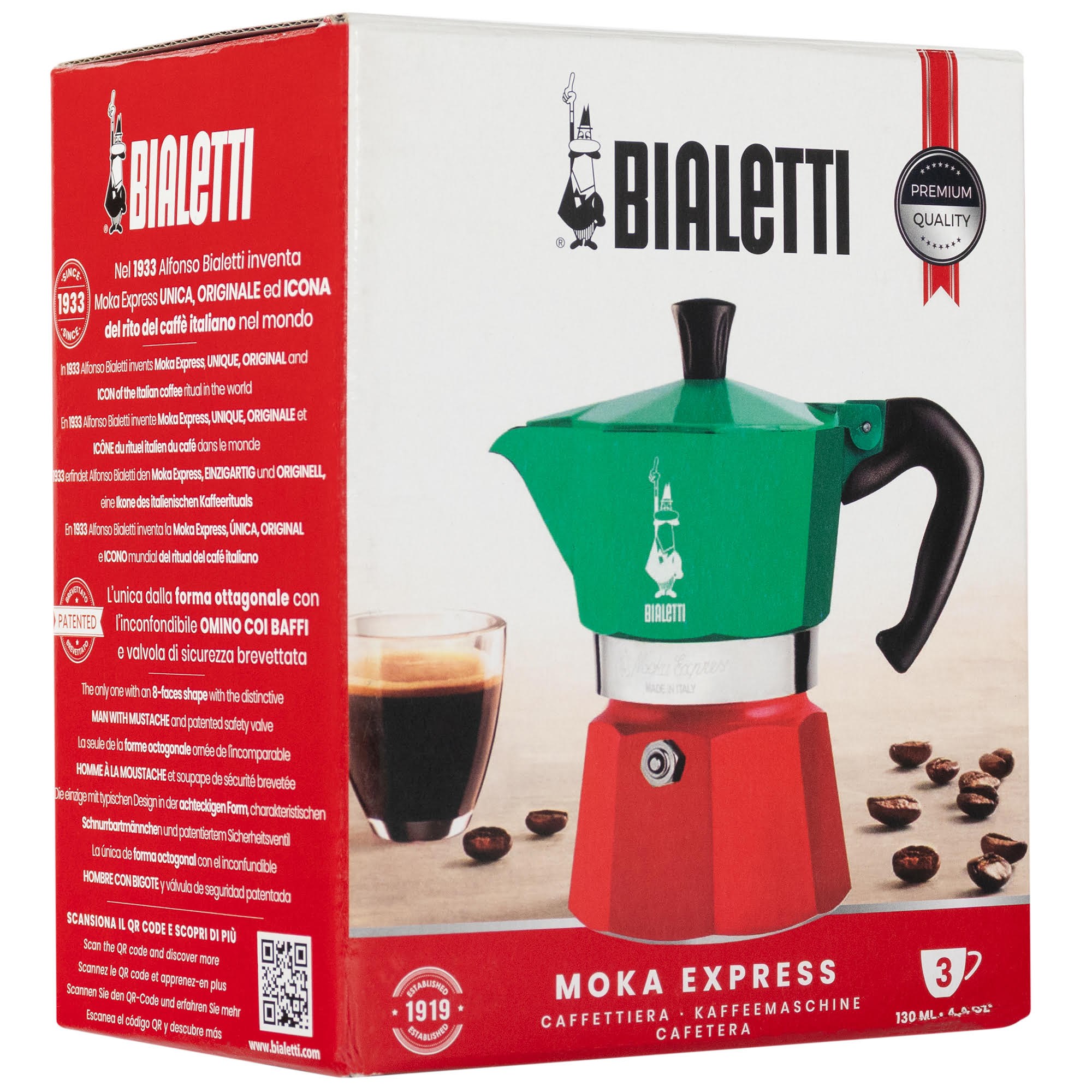 Bialetti Moka Express Italia - Kaffeezubereitung 5322