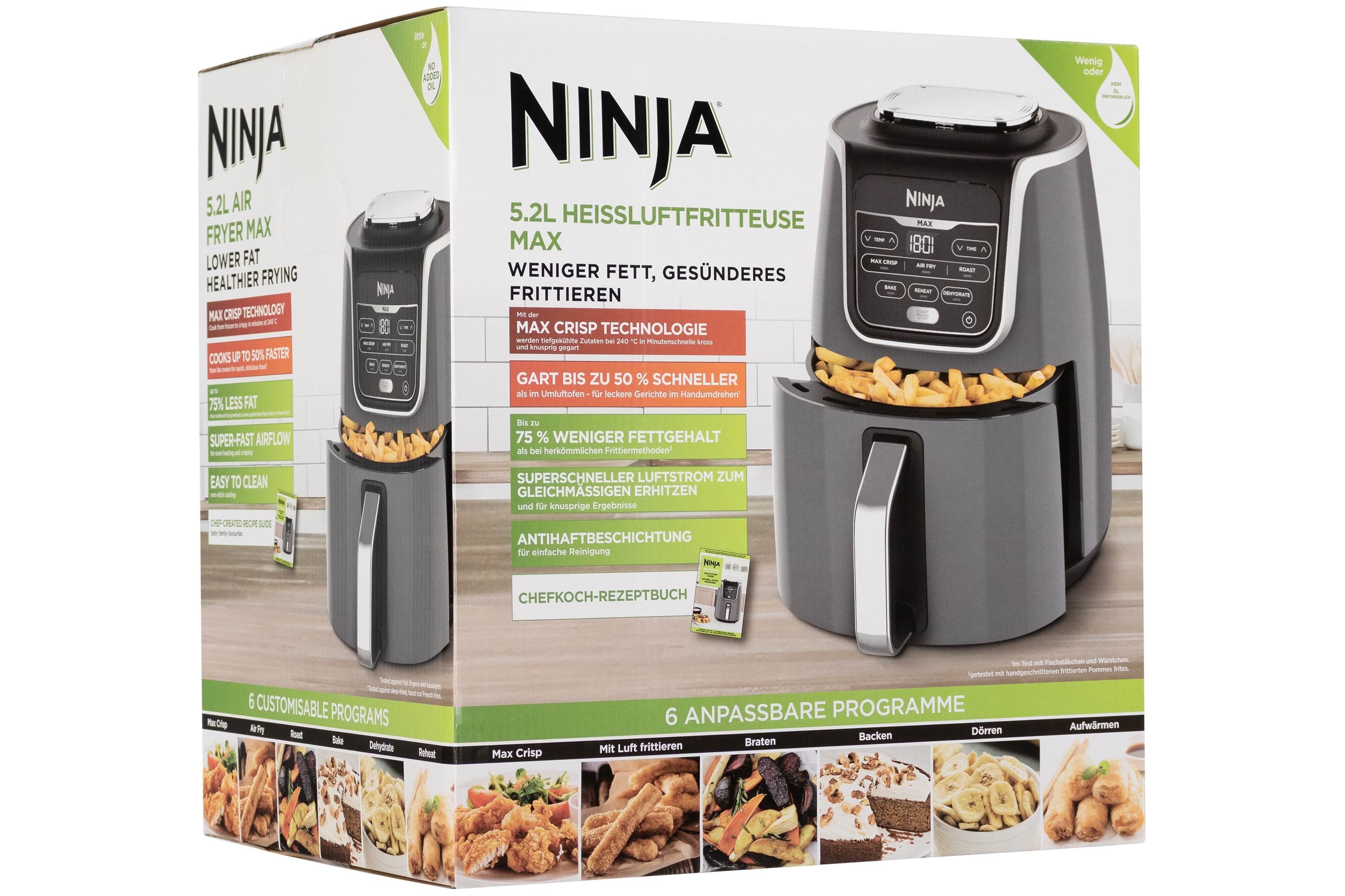 Ninja Max Af160eu - Heissluftfritteusen