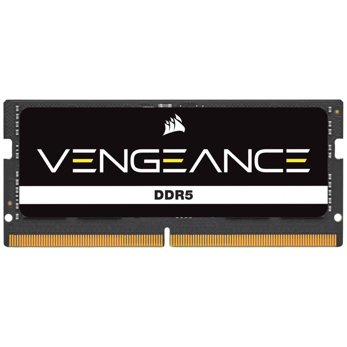 Corsair Vengeance Sodimm Ddr5-4800 - 8gb - Cl40 - Single Channel (1 Pcs) - Intel Xmp - Schwarz - Ram Cmsx8gx5m1a4800c40