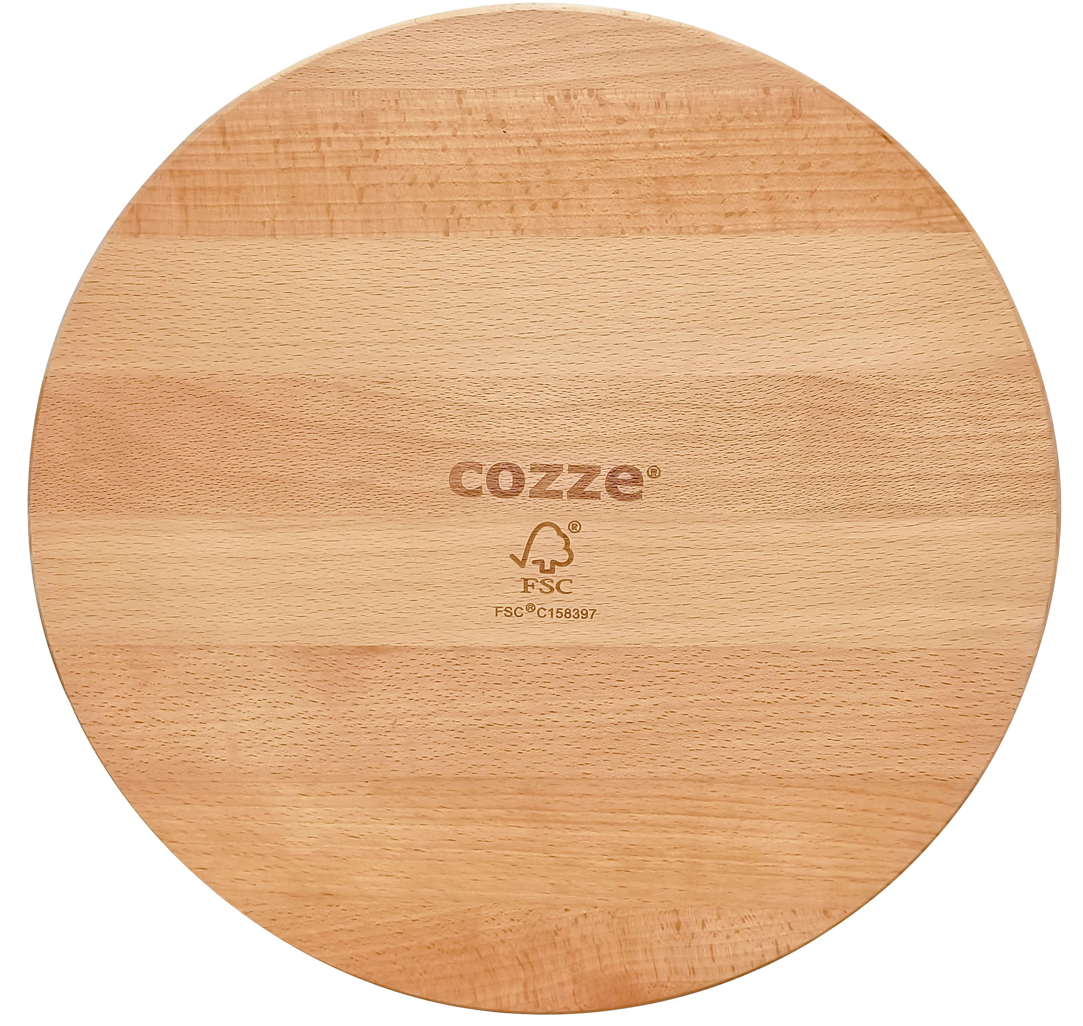Cozze Cozze Pizzabrett Ø350x12 mm Buchenholz - Grill Und Zubehoer 90315