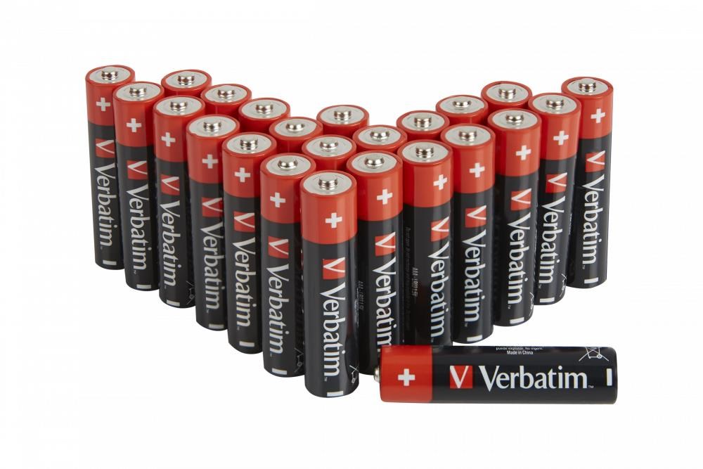 Verbatim Battery - 24 x Aaa / Lr03 - Alkaline - Batterien Und Akkus