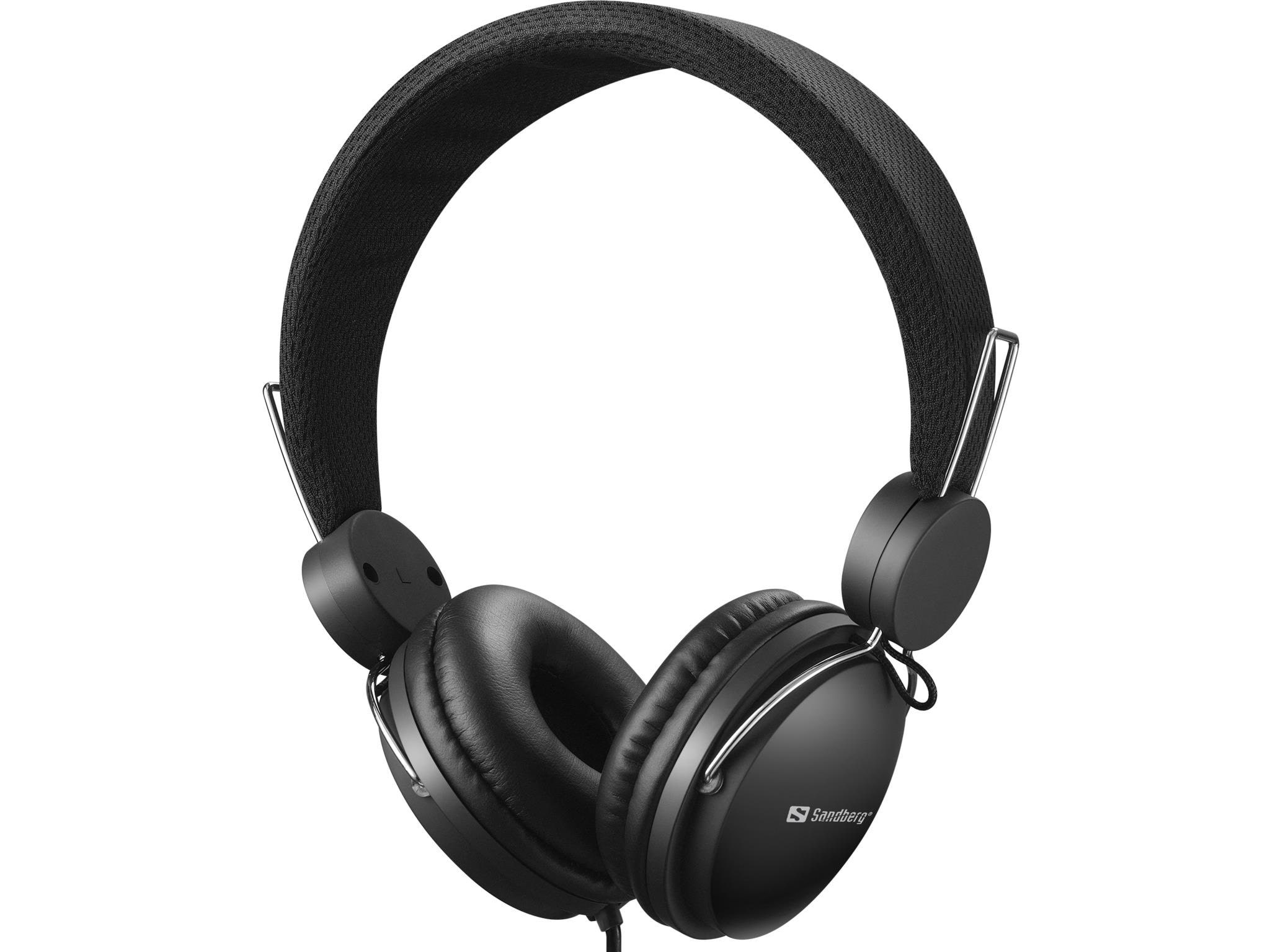 Kopfhörer - Sandberg Minijack Headset With Line-mic (3.5mm) - Kopfhoerer/headsets