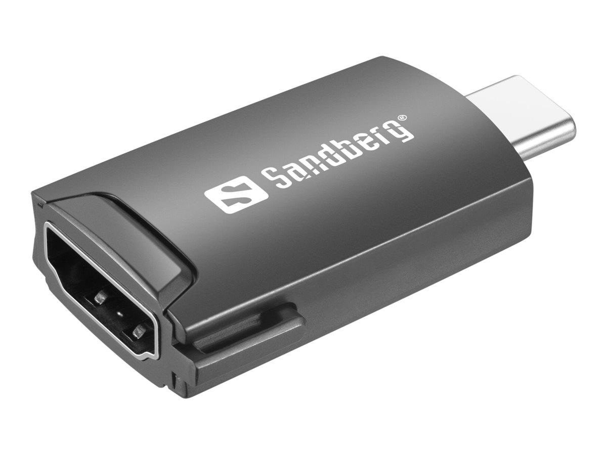 Sandberg Usb-c to Hdmi Dongle - Display Kabel Schwarz 136-34