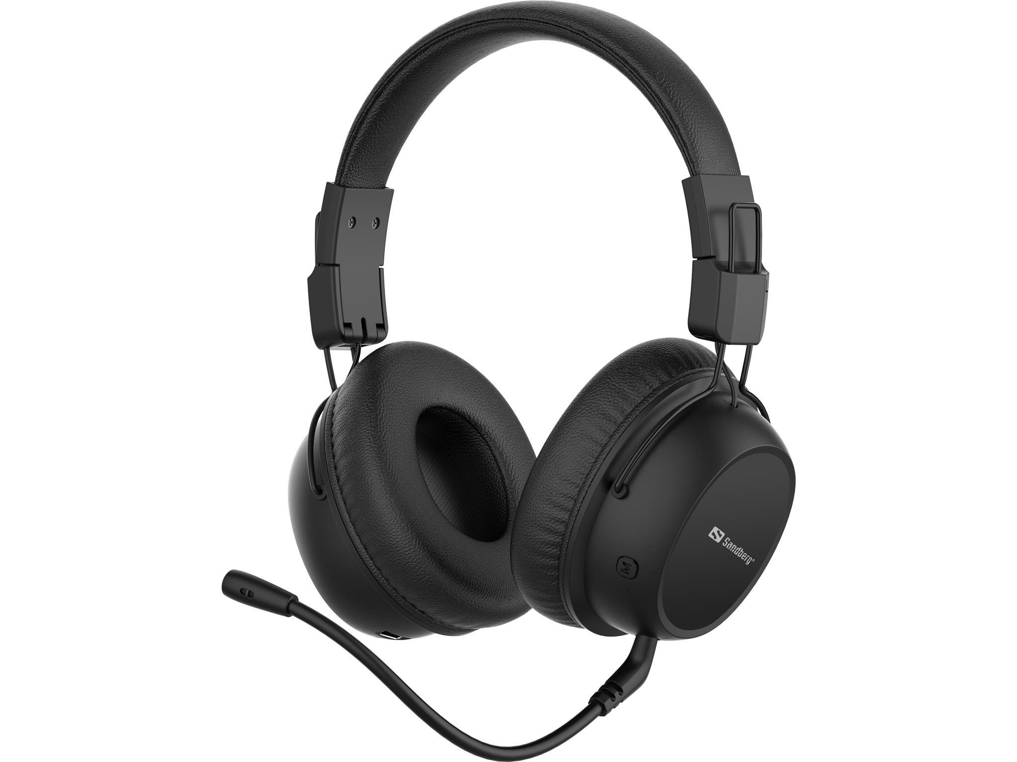 Kopfhörer - Sandberg Bluetooth Headset Anc Flexmic - Kopfhoerer/headsets 126-36