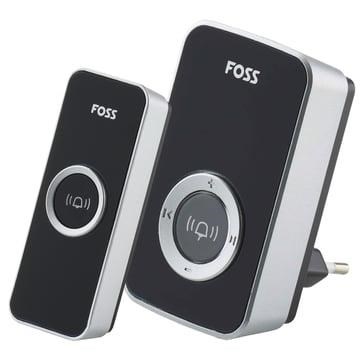 Foss Europe Trend Door Bell Design Black Plug in - Elektrogeraete