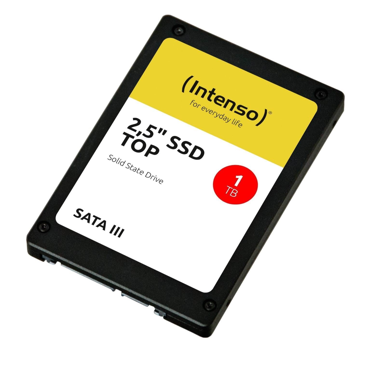 Intenso Ssd Sata Iii Top - 1tb - Sata-600 - 2.5" Schwarz 3812460
