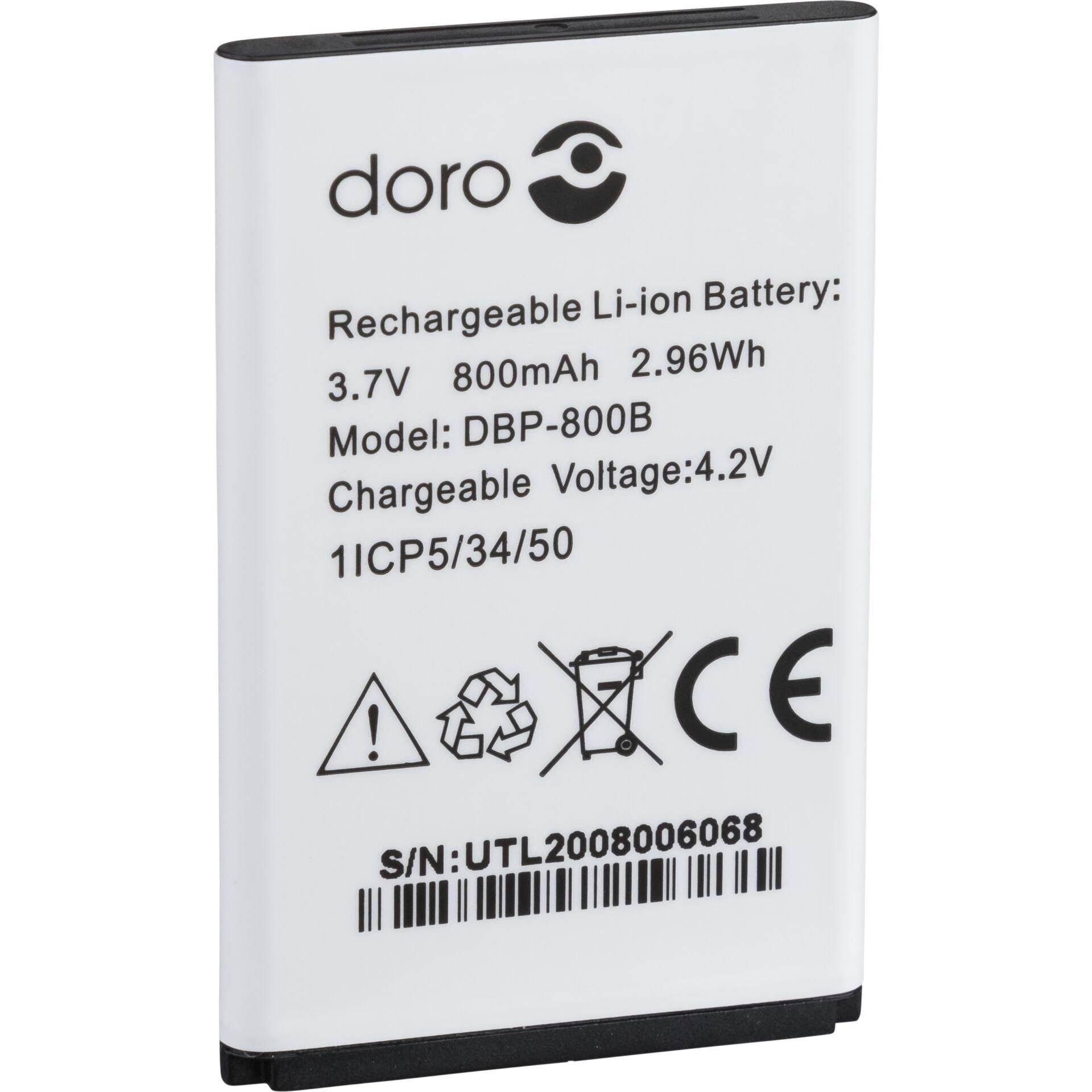 Doro Replacement Battery For 1350 / 136x - Handys Adapter Und Ladegeraete 380145