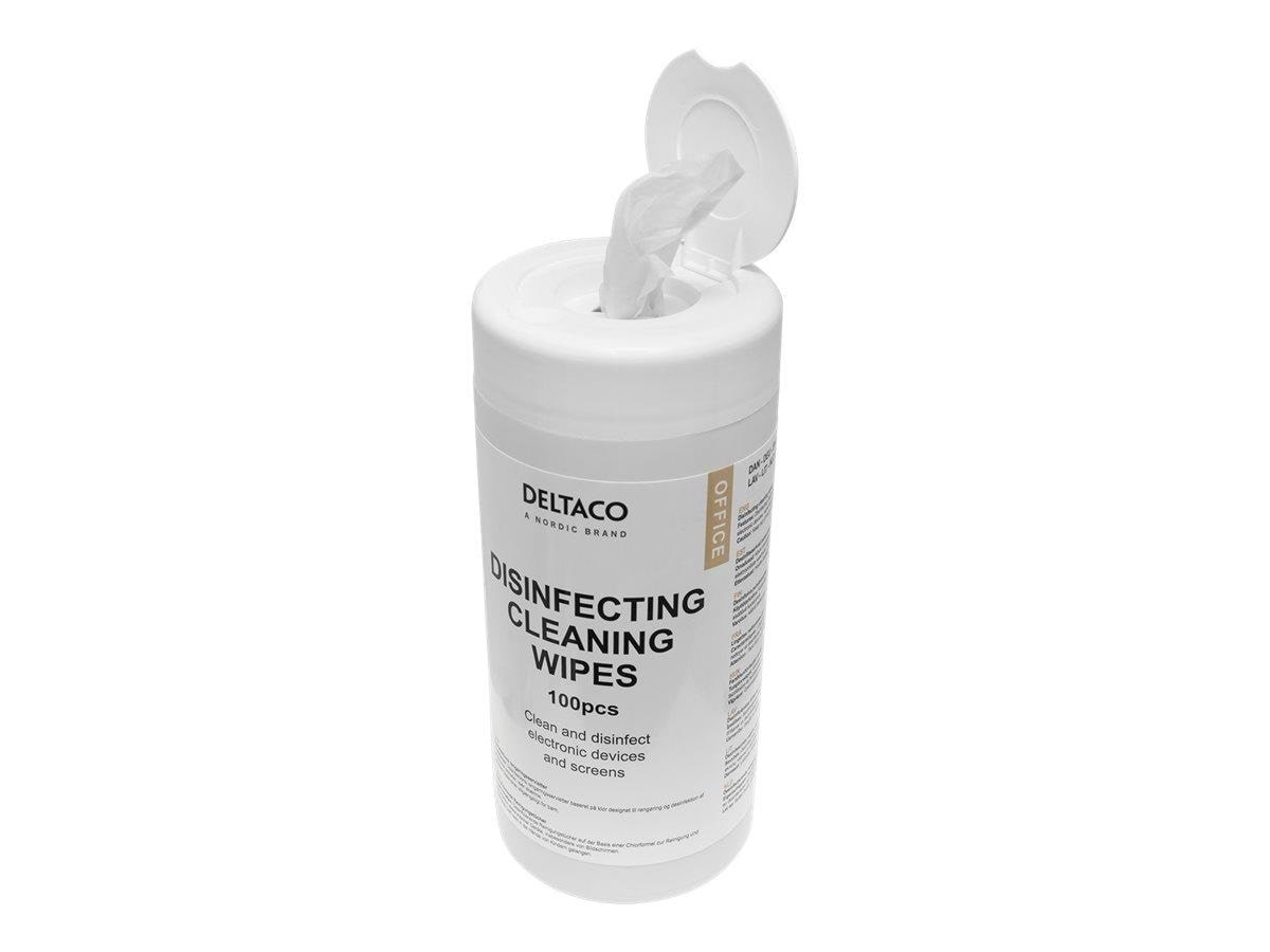 Deltaco Office Antibacterial Cleaning Wipes - Systemzubehoer