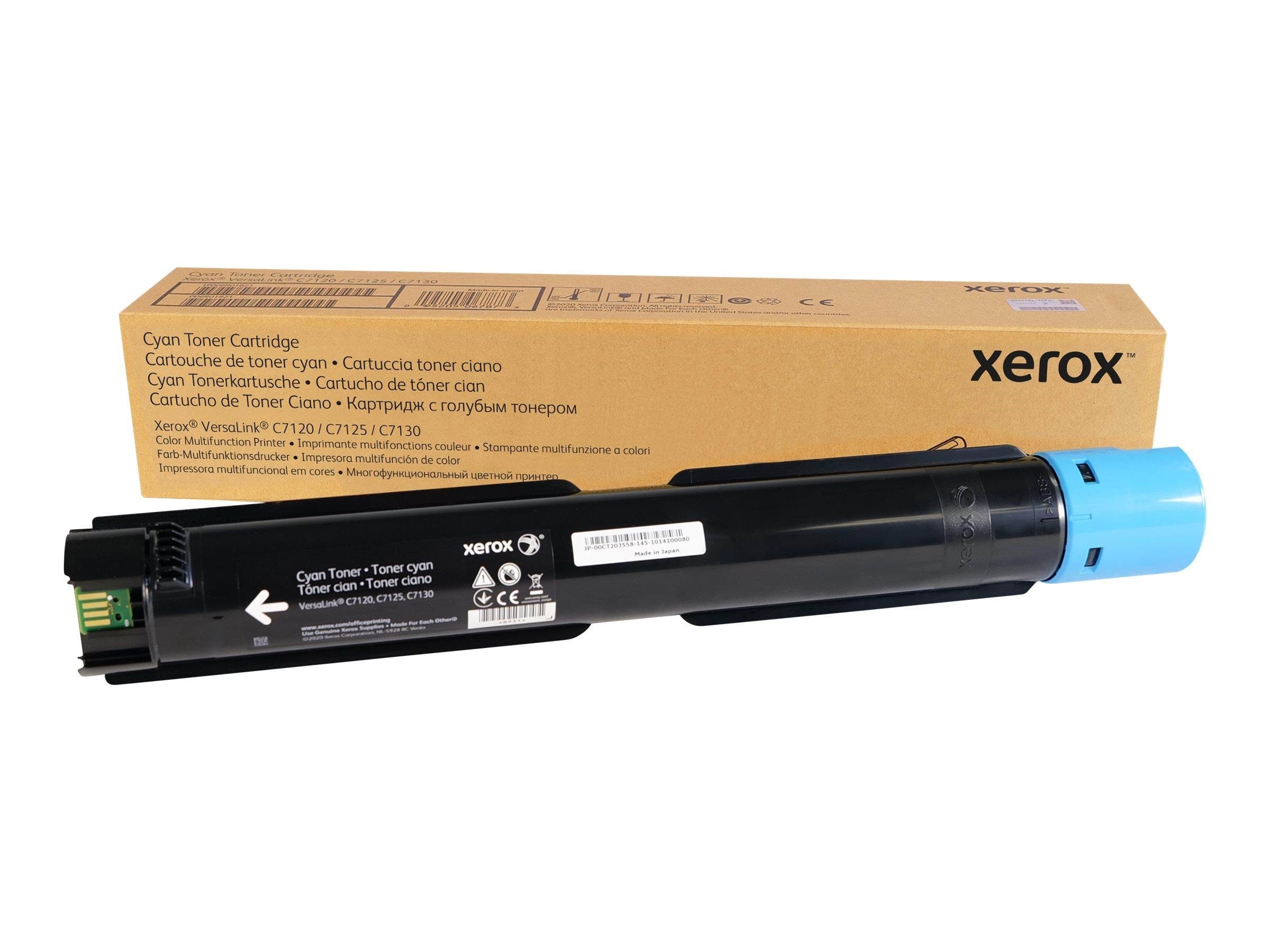 Xerox - Cyan | Original | Toner Cartridge | Versalink C7120 - Druckerzubehoer Tinte Toner 006r01825