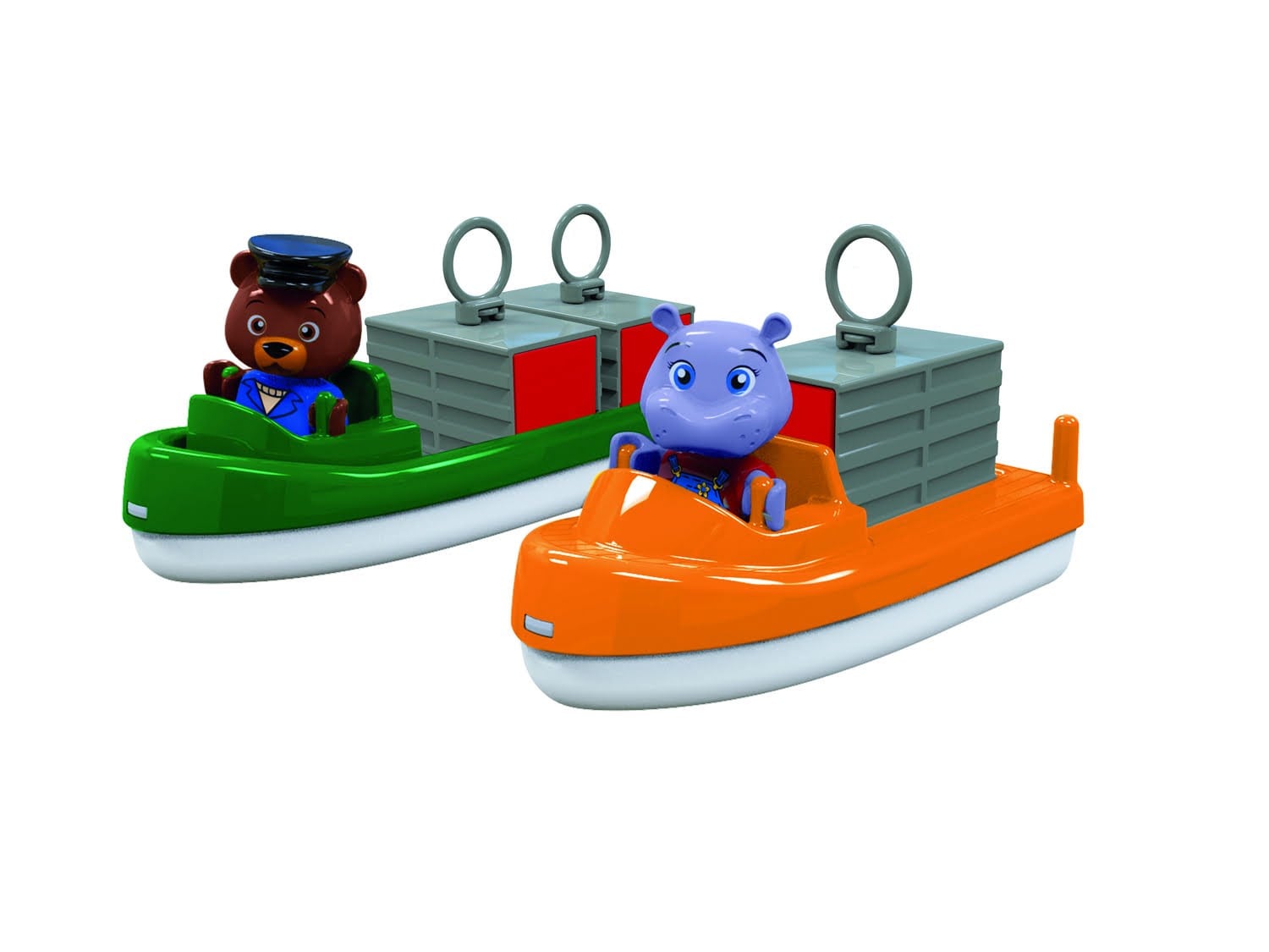 Aquaplay Container- & Transportboot - Wasserspielzeug 8700000271