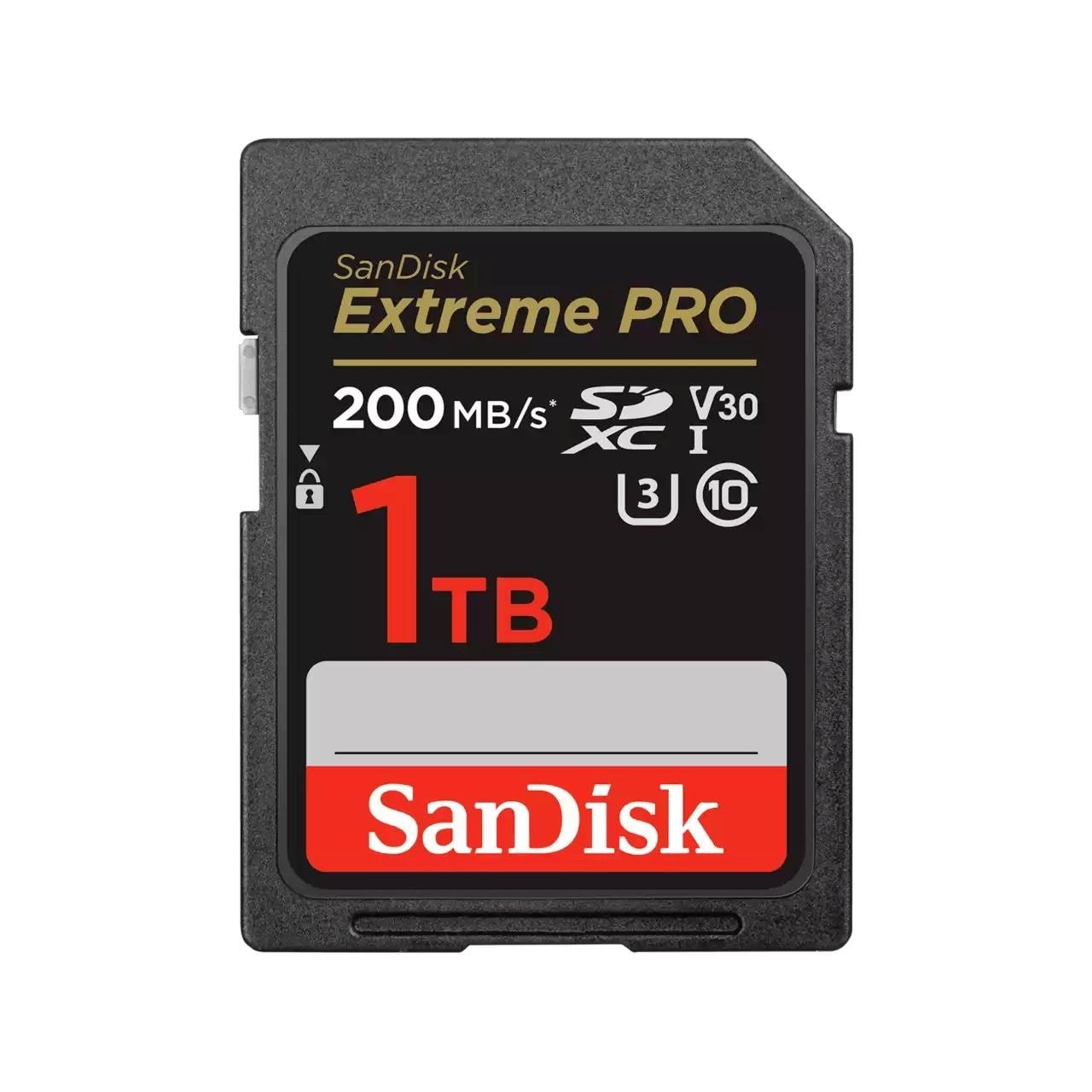 Sandisk Extreme Pro SD - 200mb/s - 1tb - Speicherkarten