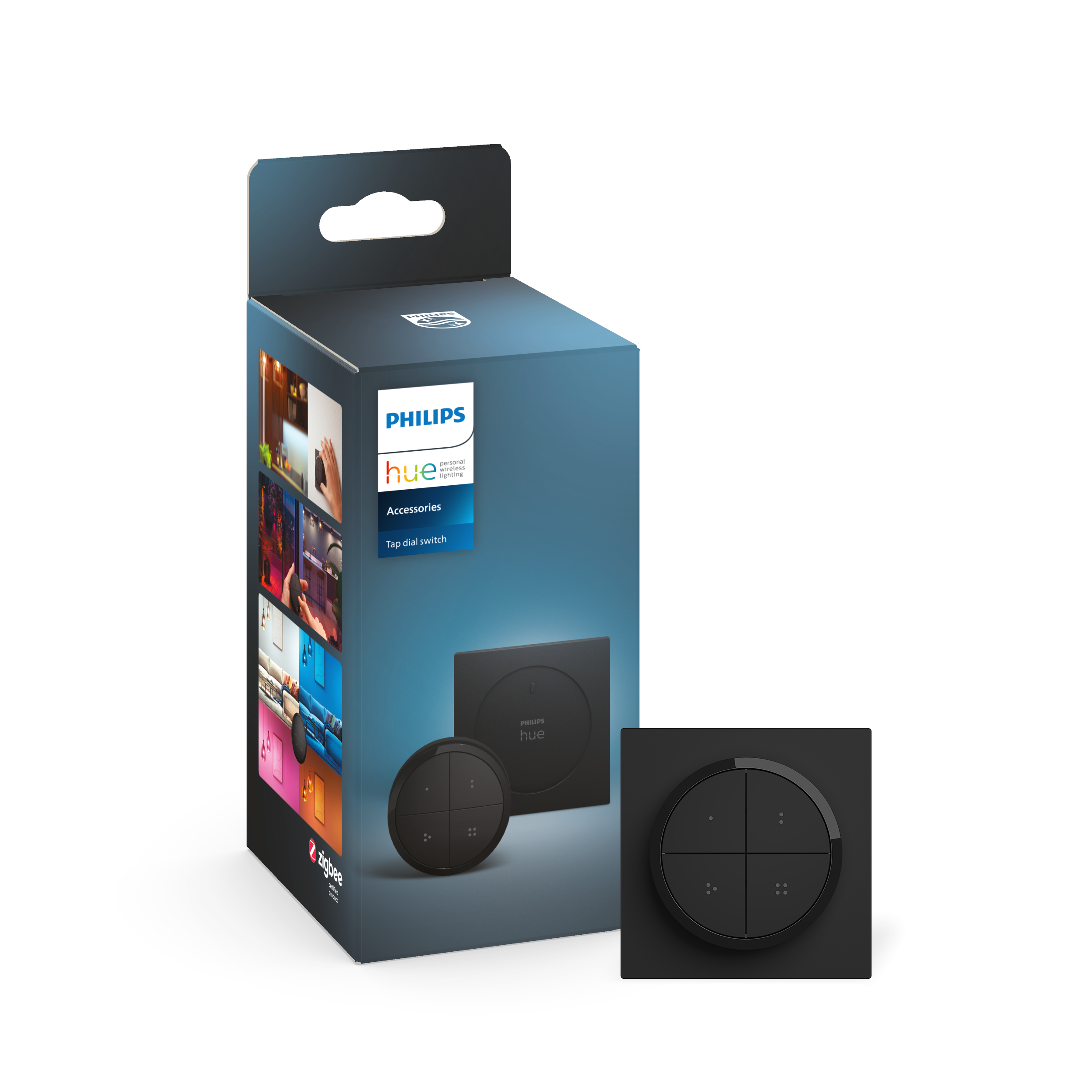 Philips Hue Tap Dial Schalter- Schwarz - Smart Home