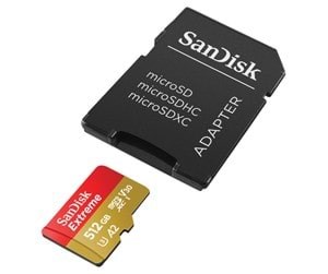 Sandisk Extreme Microsd/sd - 190mb/s - 512gb - Speicherkarten