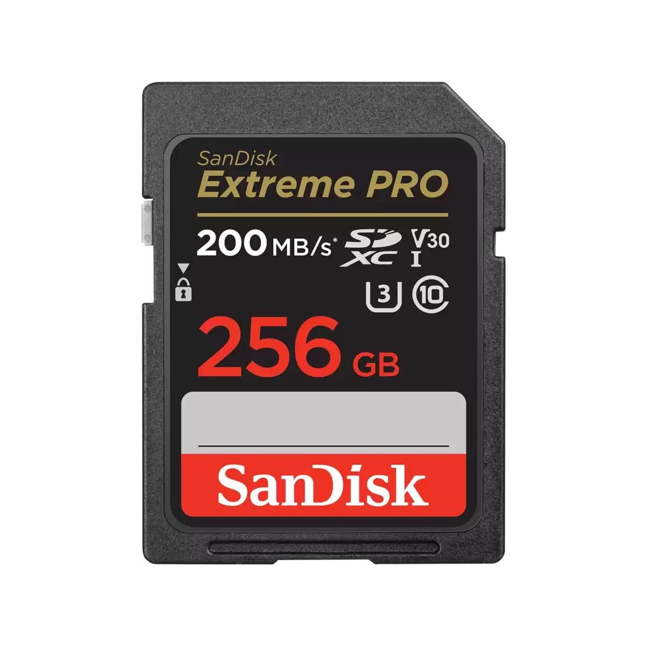 Sandisk Extreme Pro SD - 200mb/s - 256gb - Speicherkarten
