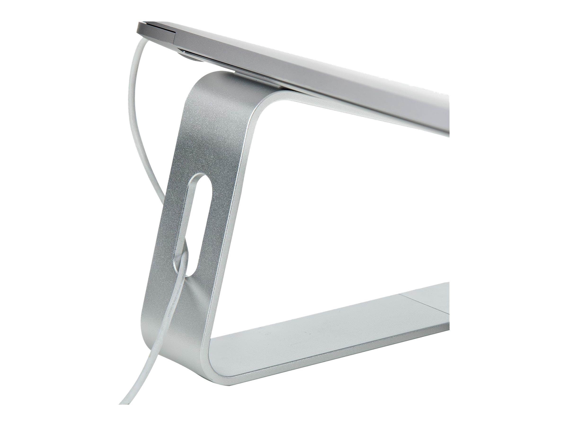 Laptop Stand For Desk 5kg/11lb Aluminum Silver Ergonomic (Laptop-stand-silver) - Notebook Stand - Systemzubehoer