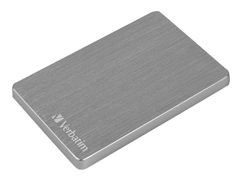 Verbatim Store 'n' Go Slim - Extern Festplatte - 1tb - Silber - Festplatten Extern 53663 - Festplatte