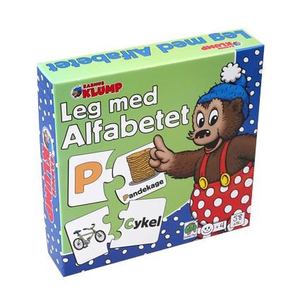 Barbo Toys Rasmus Klump - Play With The Alphabet DK - Brettspiele 5704976074311