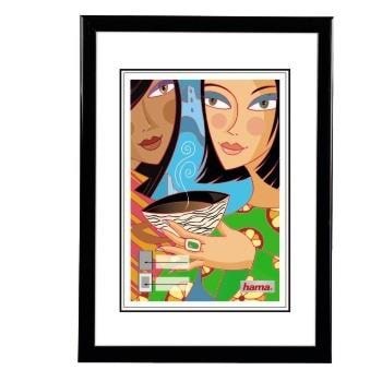 Hama "Madrid" Plastic Frame Black 30 x 45 cm - Einrichtung