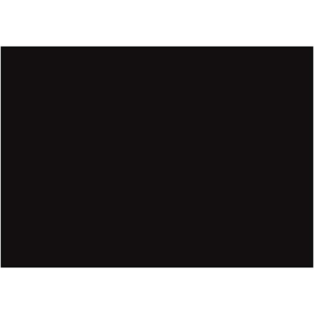 Creativ Company Eva Foam Sheets Black A4 10pcs. - Papier Fotopapier Und Etiketten 79034