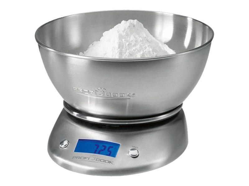 Proficook Küchenwaagen Pc-kw 1040 - Kitchen Scales - Stainless Steel/black - Kuechenwaagen 501040