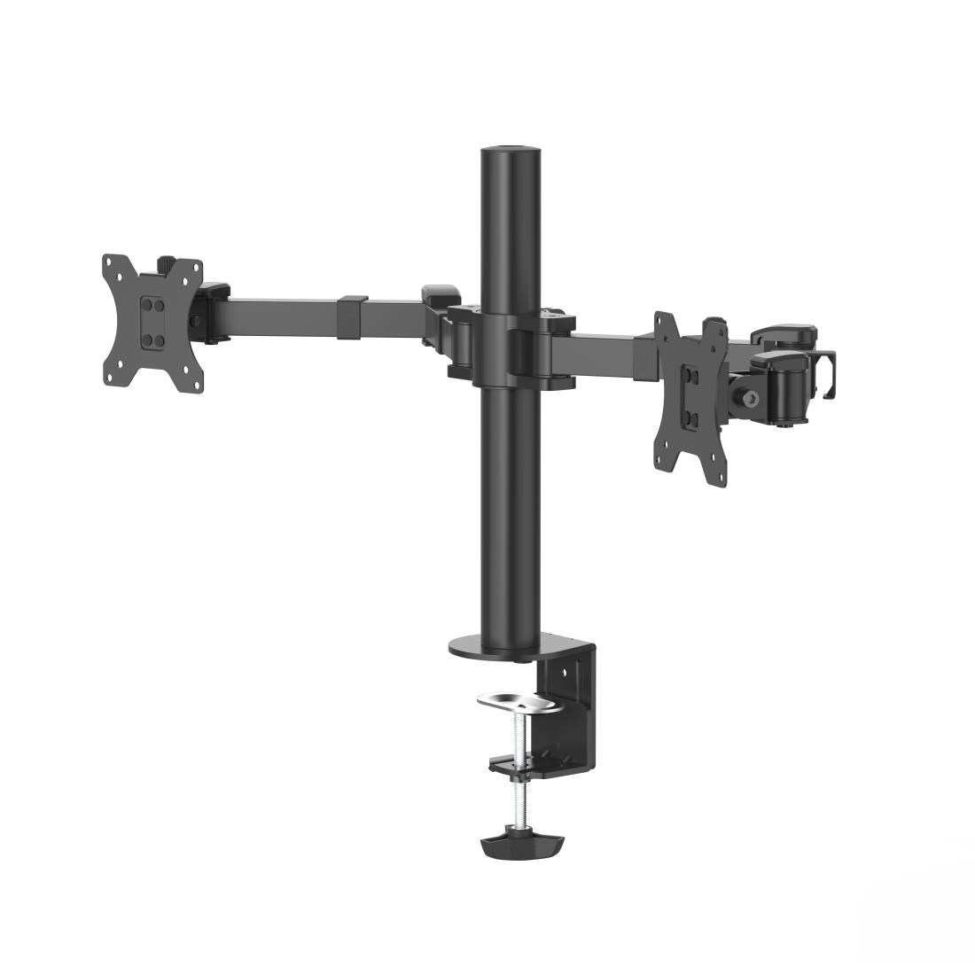 Hama Mounting Kit - Full-motion - For 2 Monitors - Black - Monitorhalterung 00118494