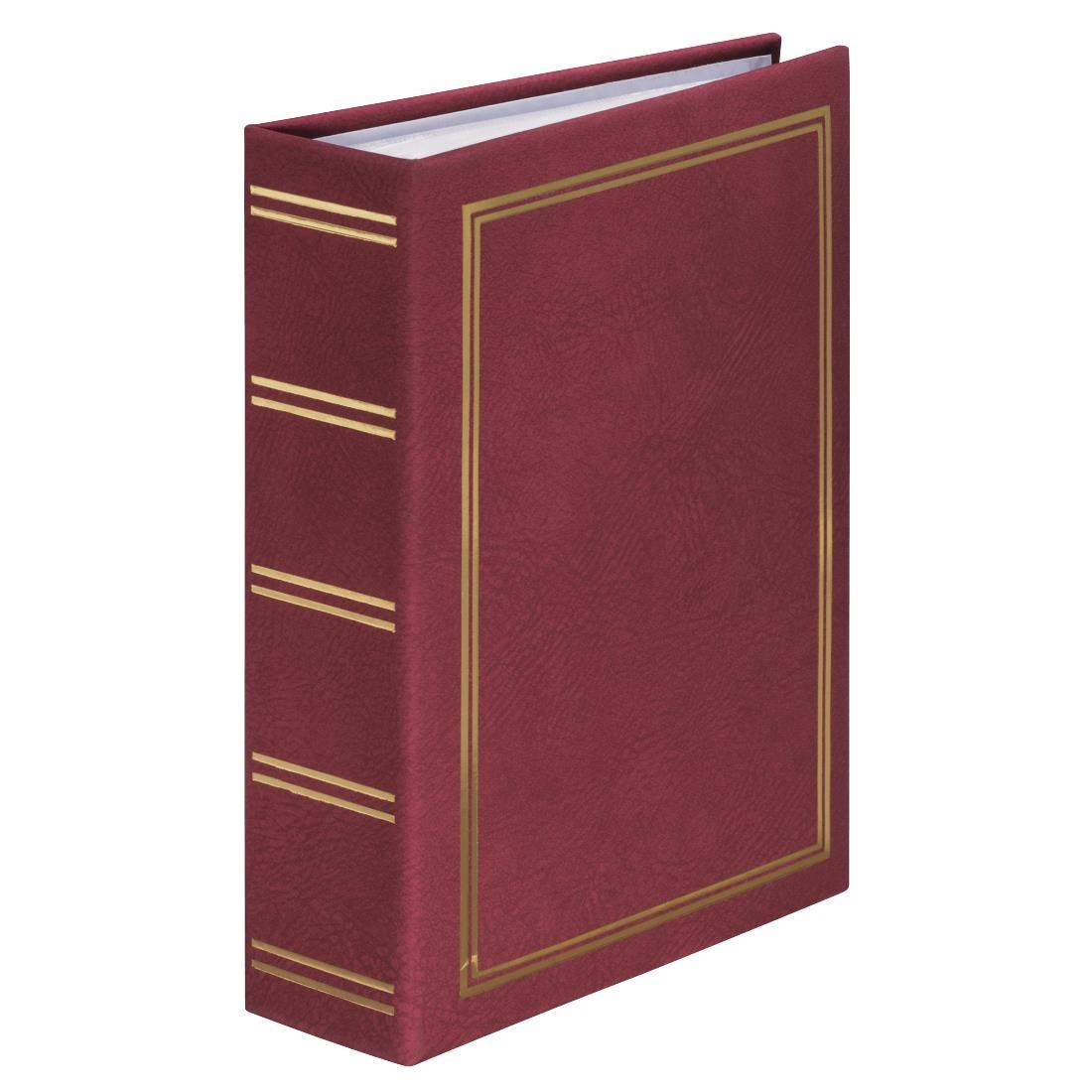 Hama "London" Slip-in Album For 100 Photos w. a Size of 13x18 cm Bordeaux - Fotoalbum Archivierung