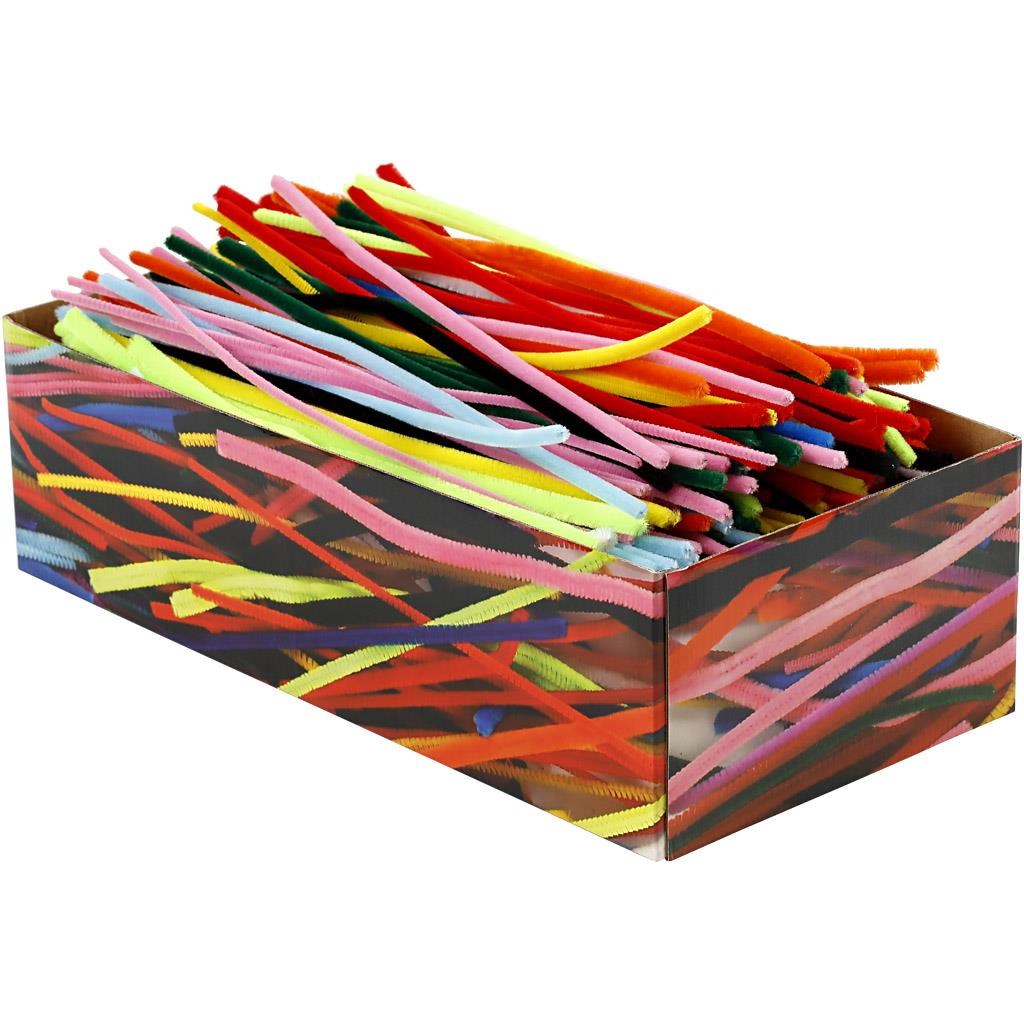 Creativ Company Chenille Wire Color 30cm 700pcs. - Kunst Handwerk Ausstattung 51645