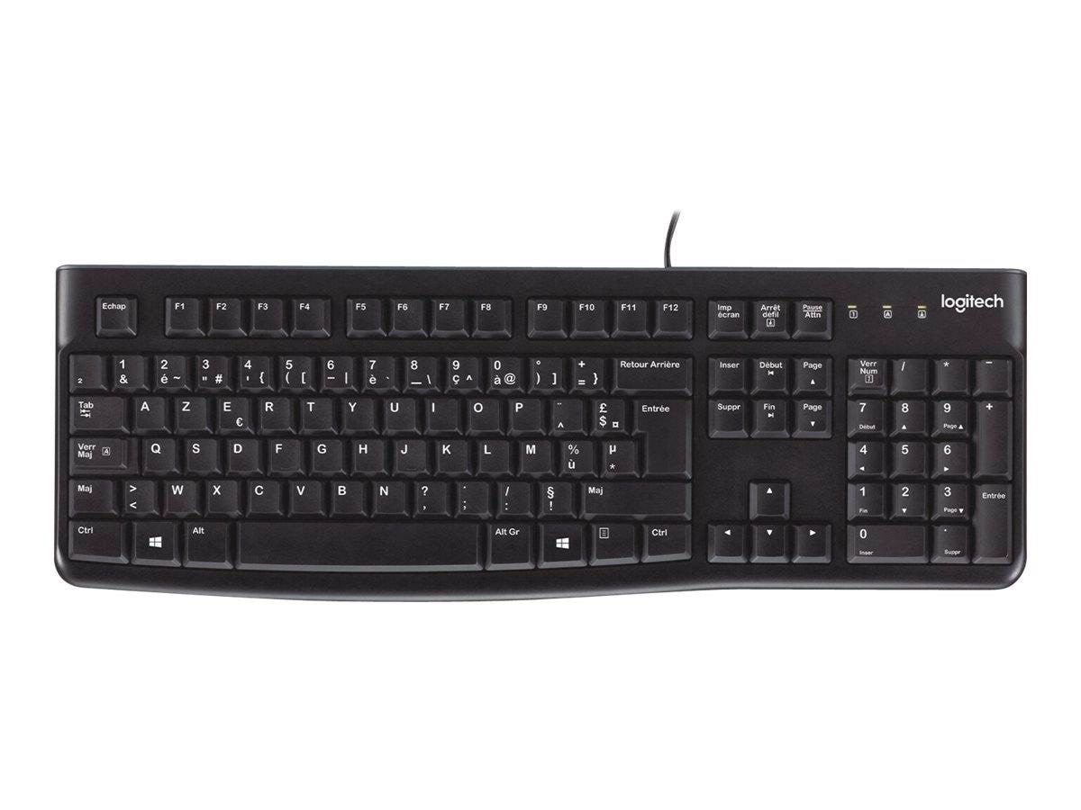 Logitech K120 Corded Keyboard - UK - Tastatur - Englisch (UK) - Schwarz - Tastaturen