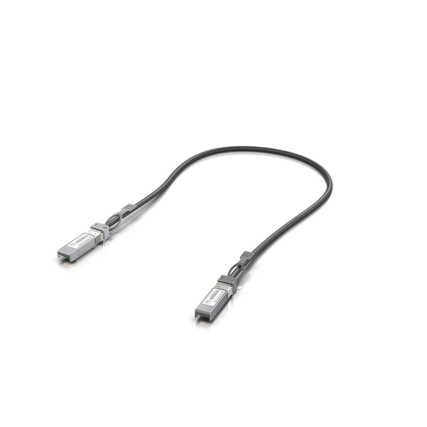 Ubiquiti Unifi 10g Direct Attach Cable 0.5m - Schwarz - 0.5m - Netzwerk Kabel