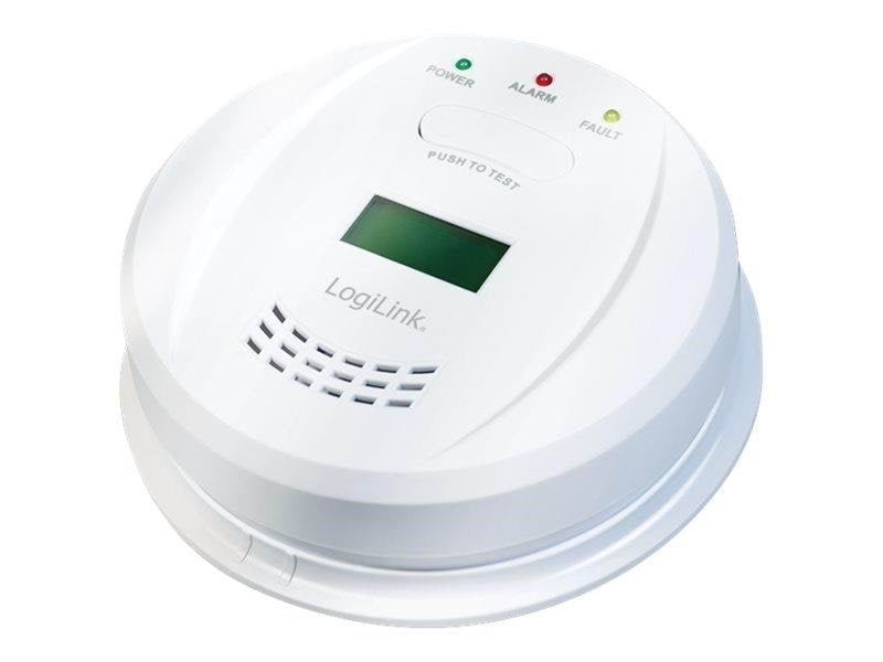 Logilink Carbon Monoxide Detector With Lcd - Smart Home Sc0111