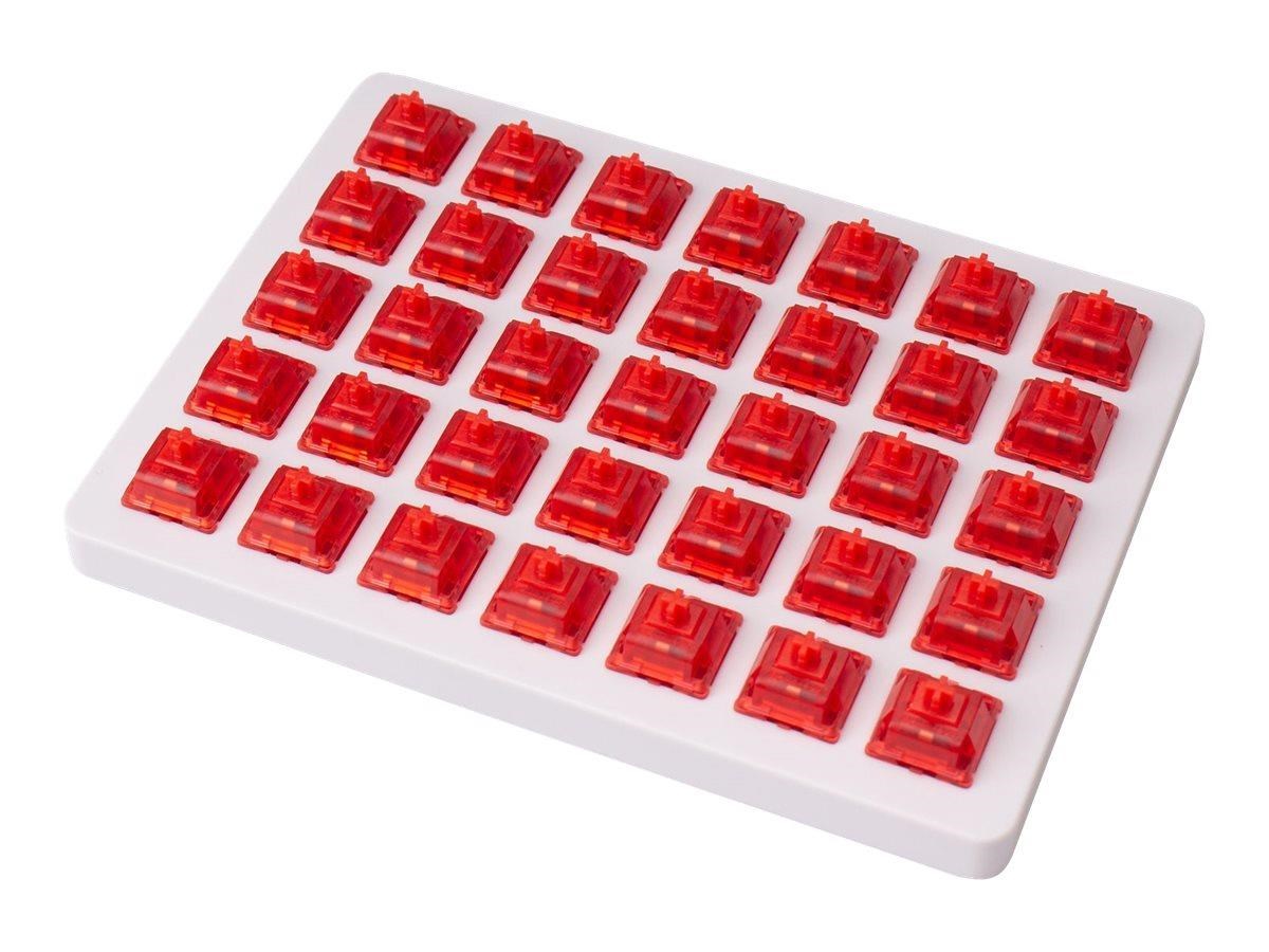 Keychron Switch Set - Gateron Ink V2 Red - 35 Pcs - Key Switches - Rot - Tastaturen