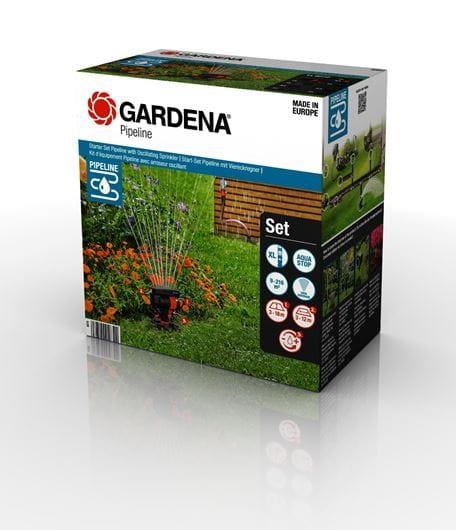 Gardena Starter Set Pipeline With Oscillating Sprinkler - Gartenbewaesserung