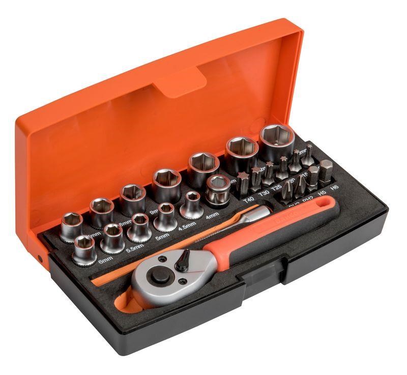 Bahco Sl25 25 Piece Socket Set - Haus Garten