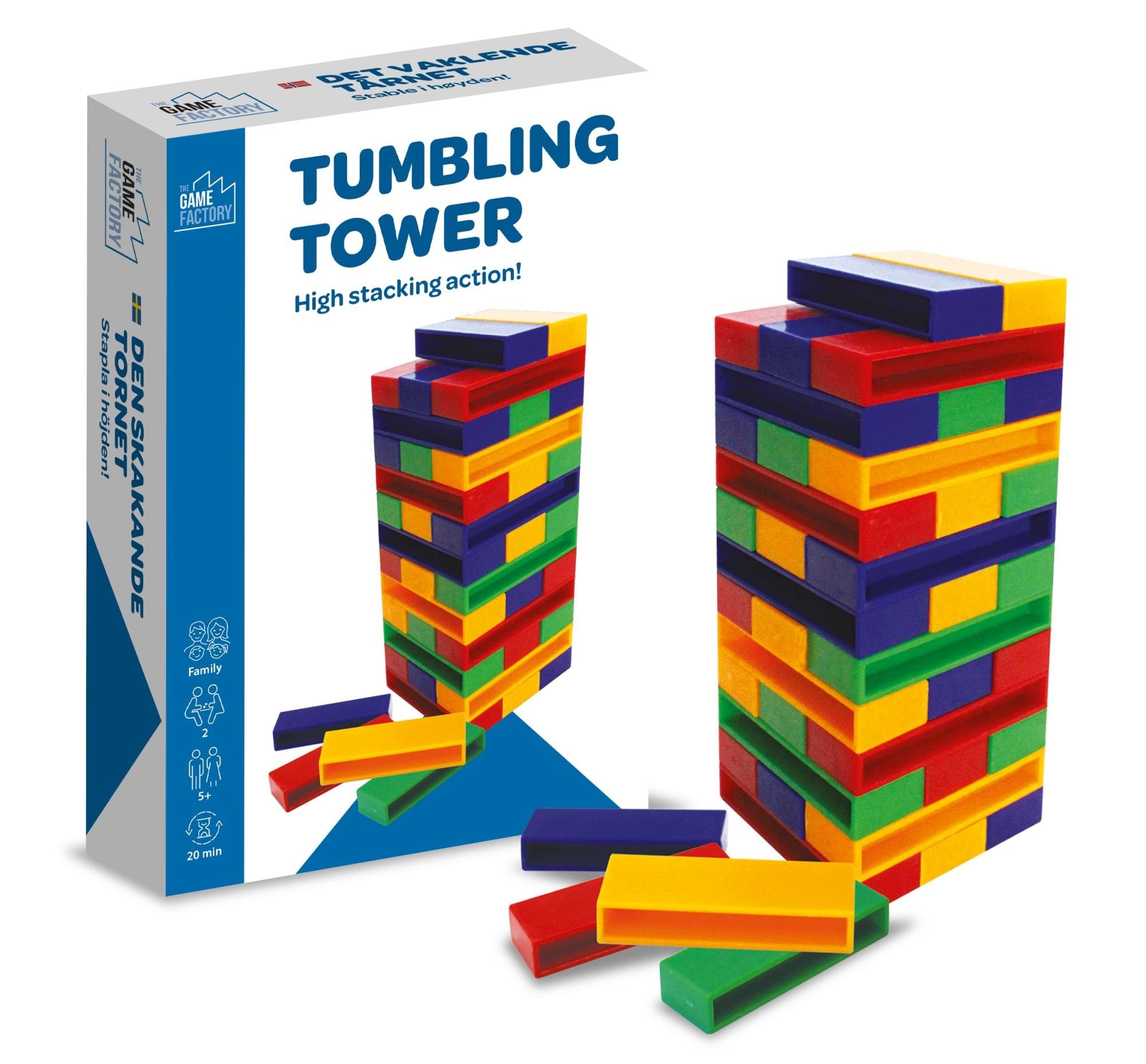 Amo Games Tumbling Tower Travel Game - Brettspiele